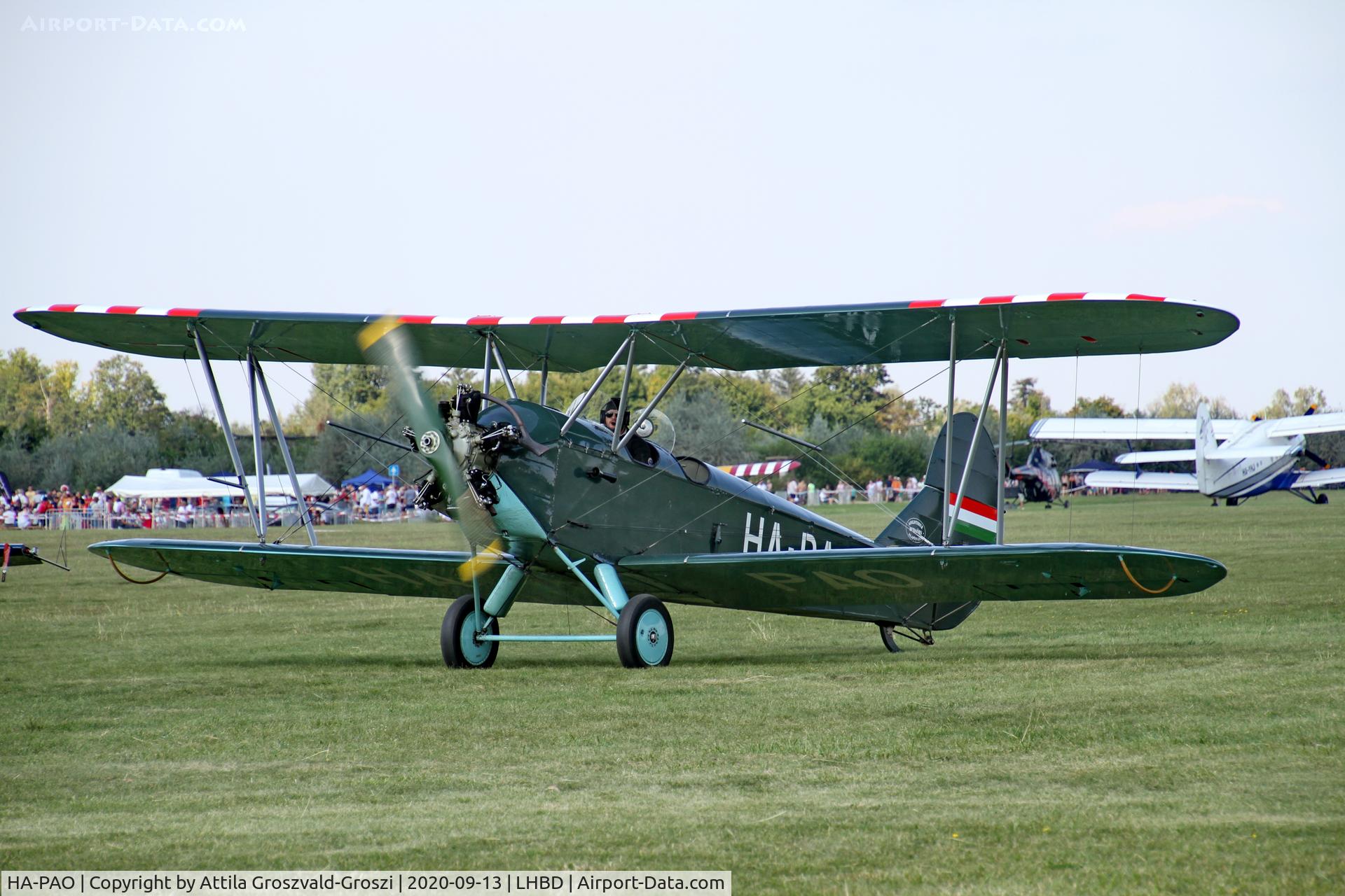 HA-PAO, 1954 PZL-Okecie CSS-13 (Polikarpov Po-2) C/N 0448, LHBD - Börgönd Airport, Hungary. 2020 Airshow