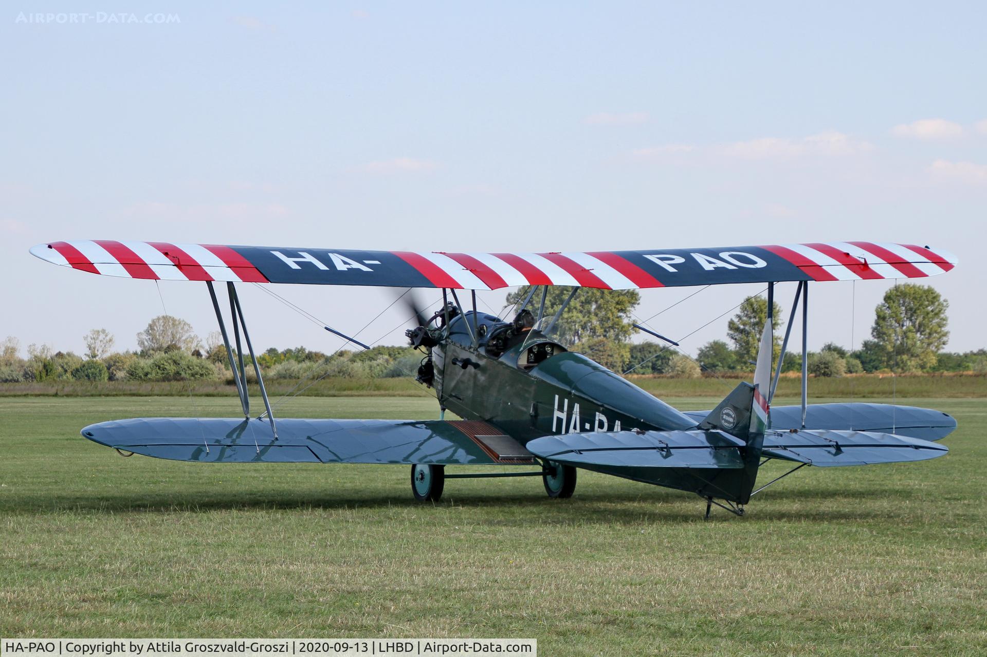 HA-PAO, 1954 PZL-Okecie CSS-13 (Polikarpov Po-2) C/N 0448, LHBD - Börgönd Airport, Hungary. 2020 Airshow