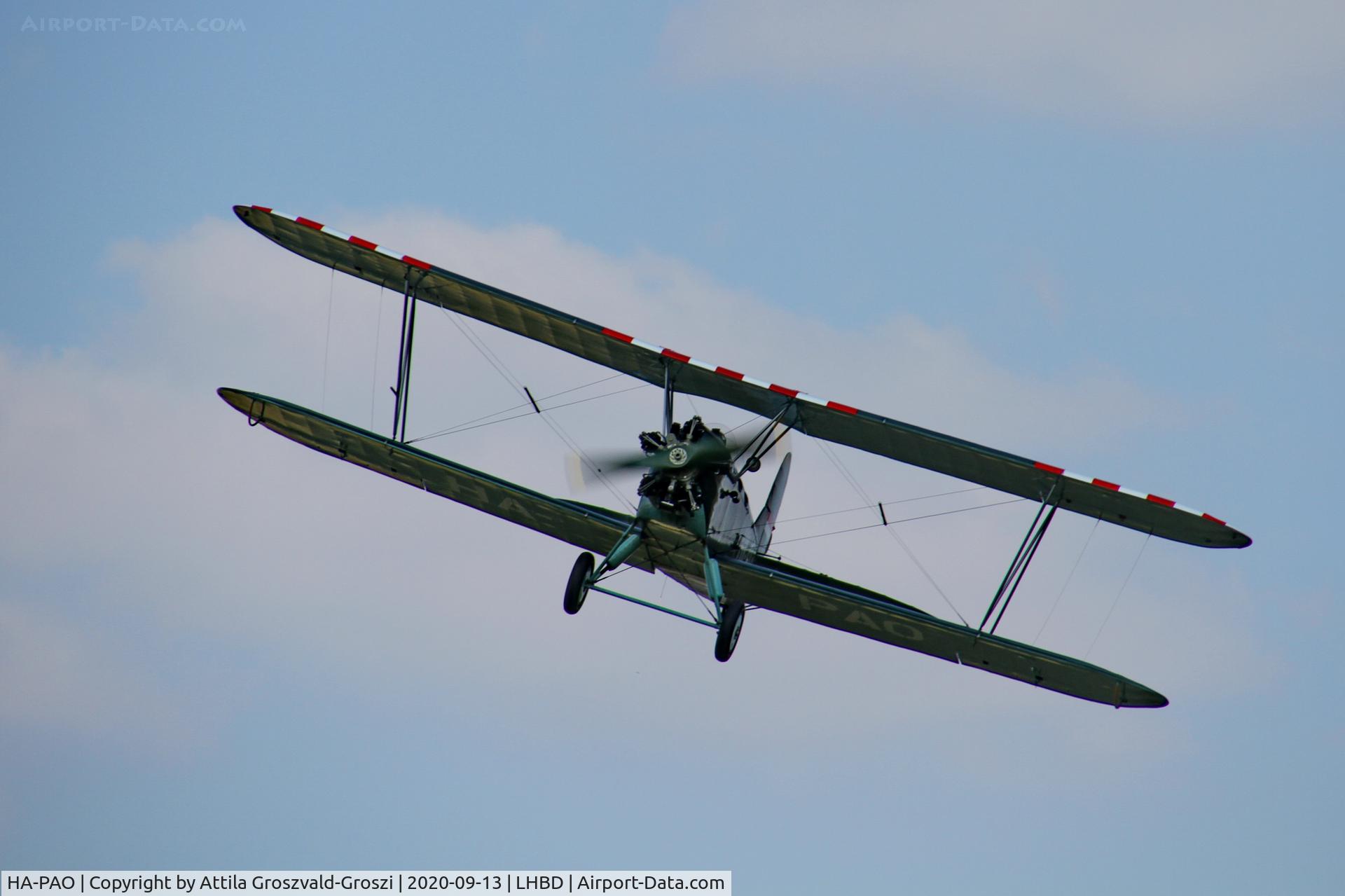 HA-PAO, 1954 PZL-Okecie CSS-13 (Polikarpov Po-2) C/N 0448, LHBD - Börgönd Airport, Hungary. 2020 Airshow