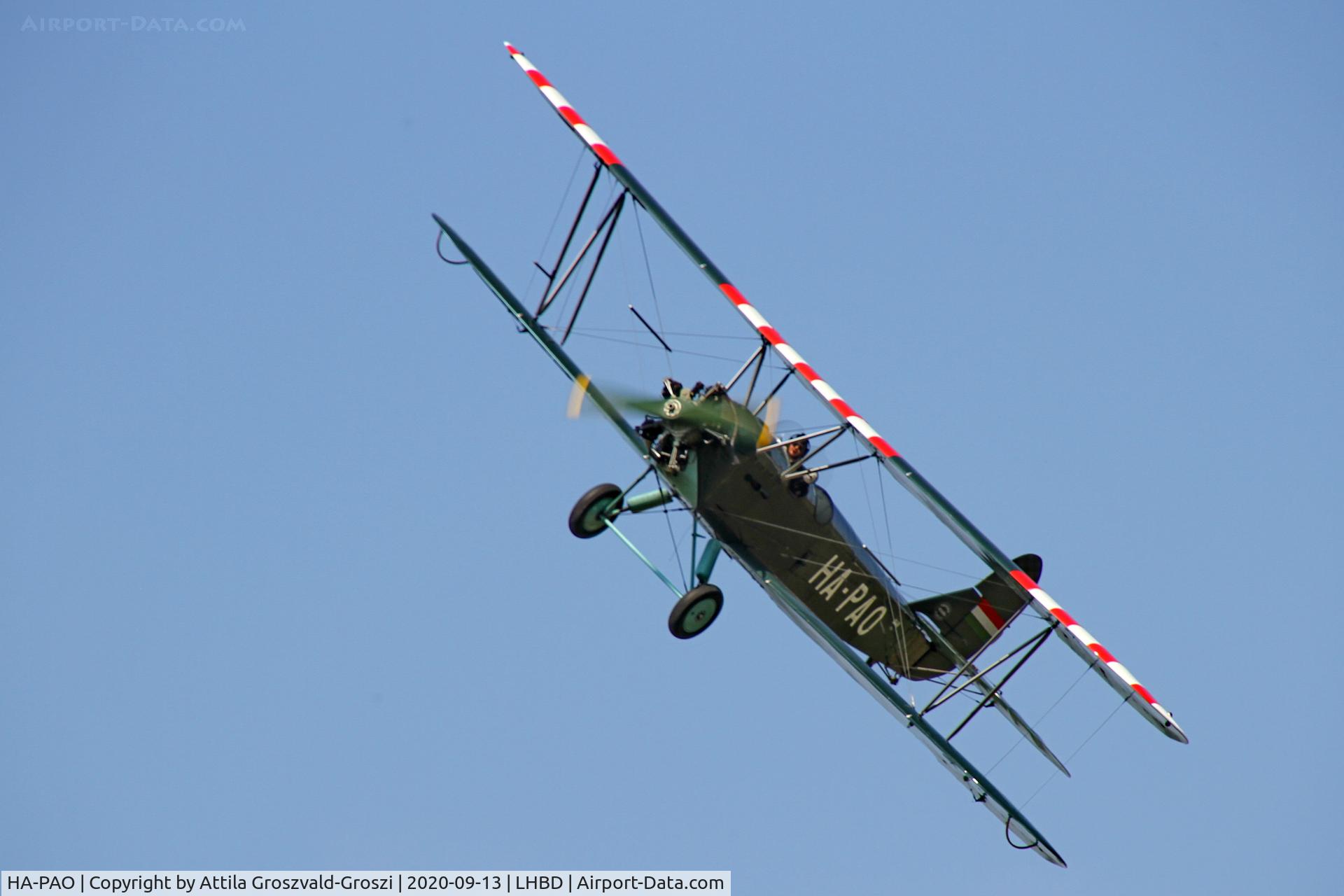 HA-PAO, 1954 PZL-Okecie CSS-13 (Polikarpov Po-2) C/N 0448, LHBD - Börgönd Airport, Hungary. 2020 Airshow