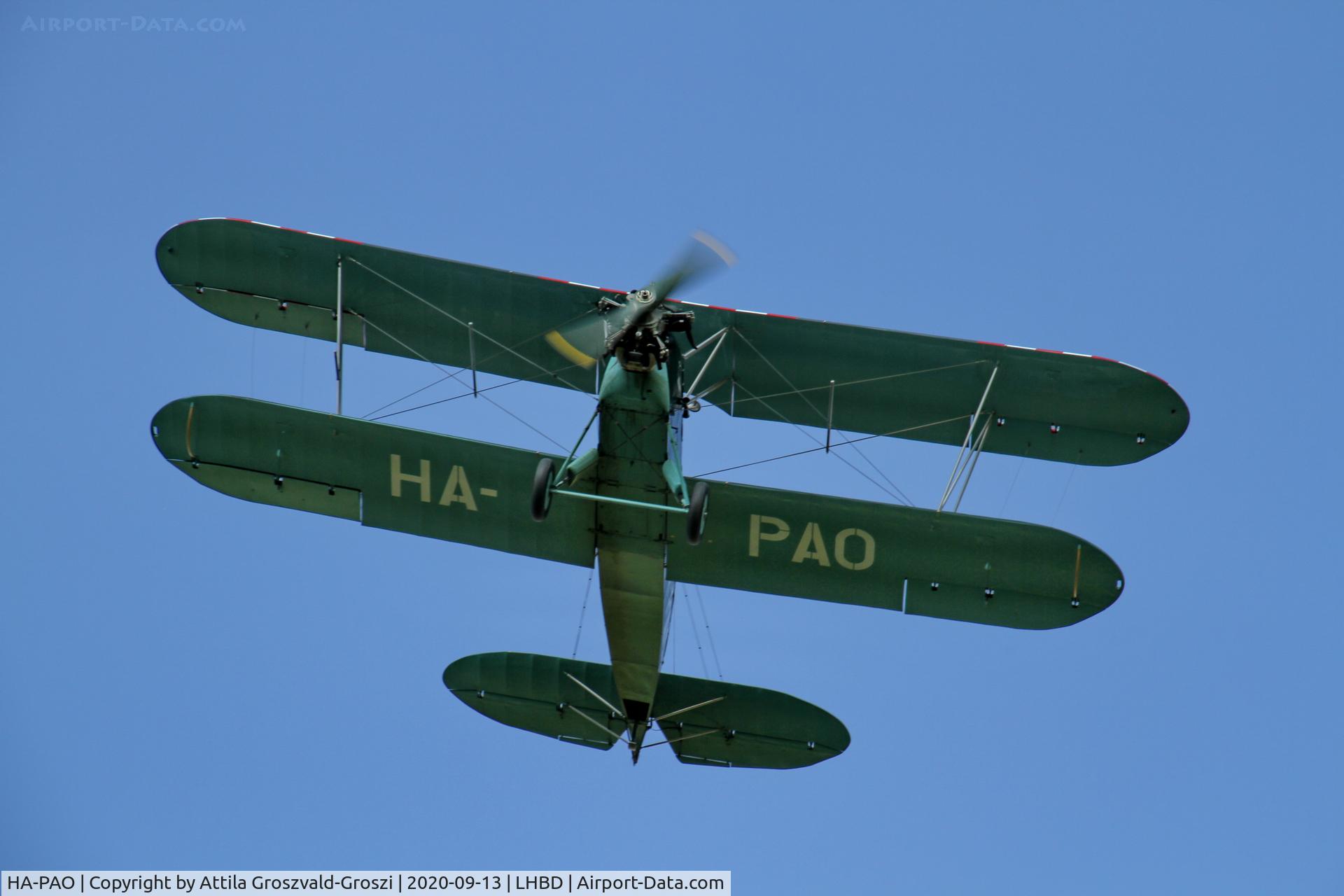 HA-PAO, 1954 PZL-Okecie CSS-13 (Polikarpov Po-2) C/N 0448, LHBD - Börgönd Airport, Hungary. 2020 Airshow