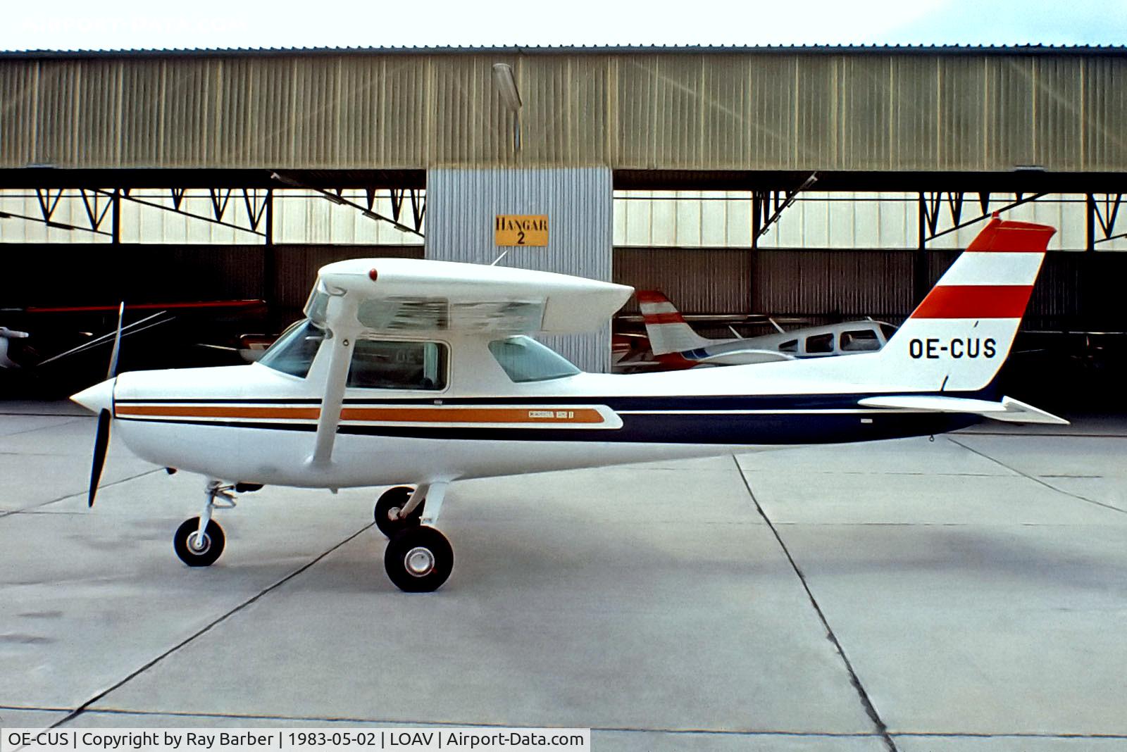 OE-CUS, 1980 Cessna 152 II C/N 15284488, OE-CUS   Cessna 152 [152-04488] Bad Voslau~OE 02/05/1983