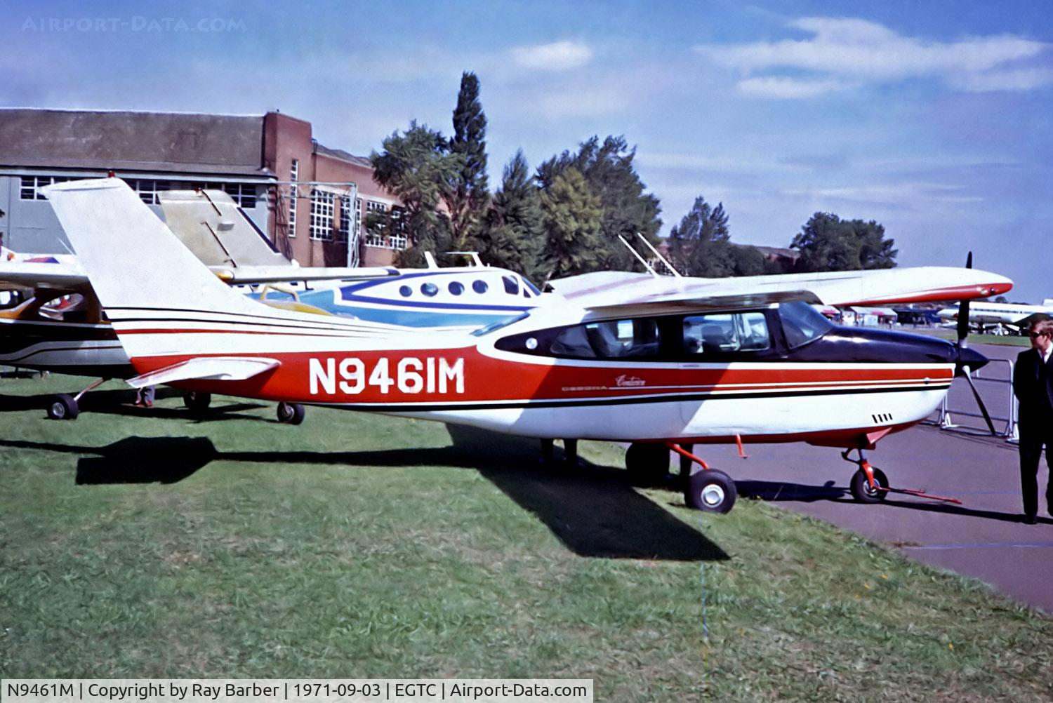 N9461M, 1970 Cessna 210K Centurion C/N 21059361, N9461M   Cessna 210K Centurion [210-59361] Cranfield~G 03/09/1971