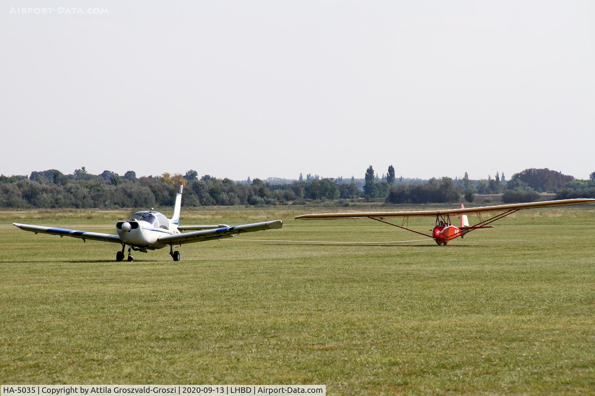 HA-5035, 1984 Rubik R-11b Cimbora 84 C/N F-03, LHBD - Börgönd Airport, Hungary. 2020 Airshow