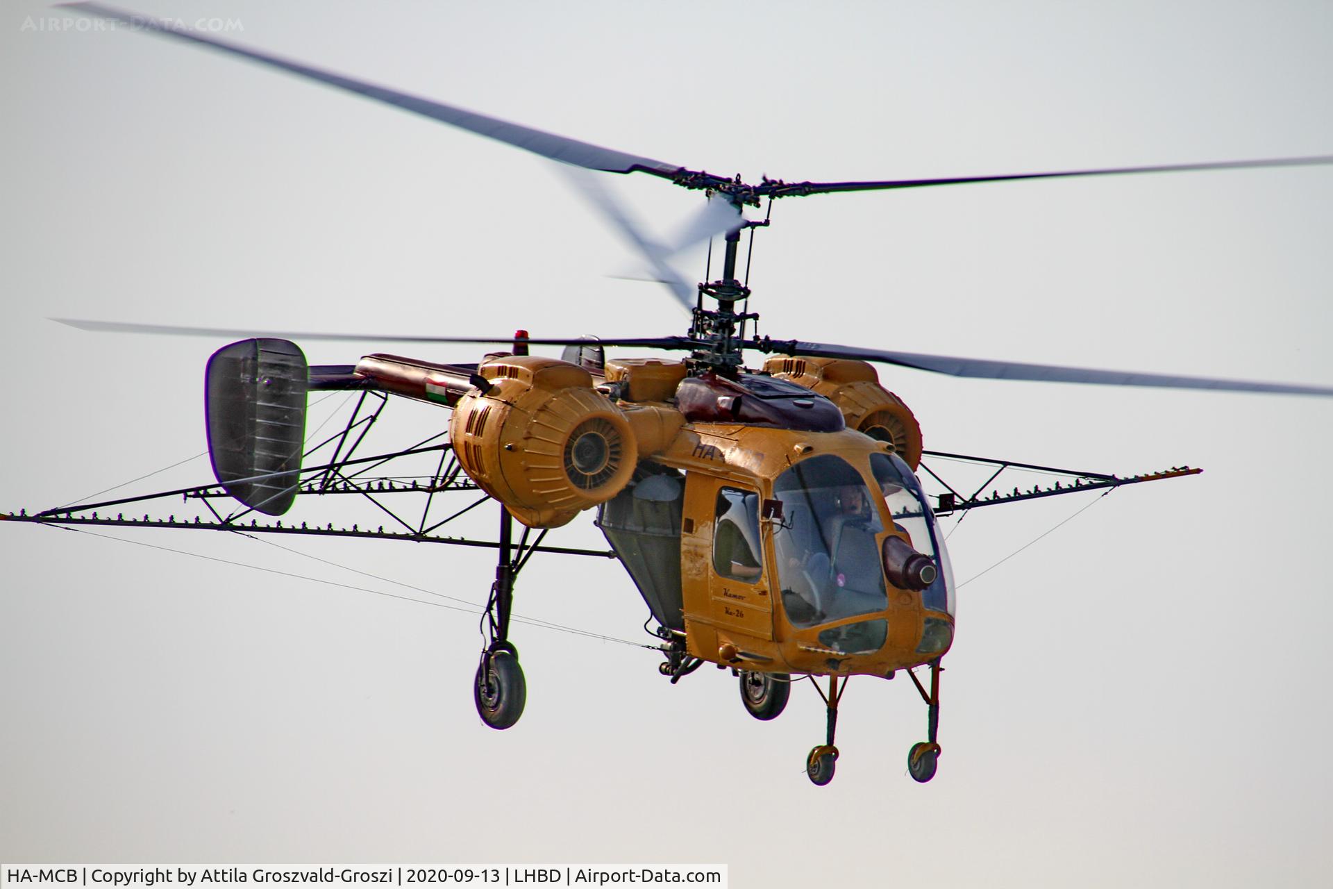 HA-MCB, Kamov Ka-26 Hoodlum C/N 7303410, LHBD - Börgönd Airport, Hungary. 2020 Airshow