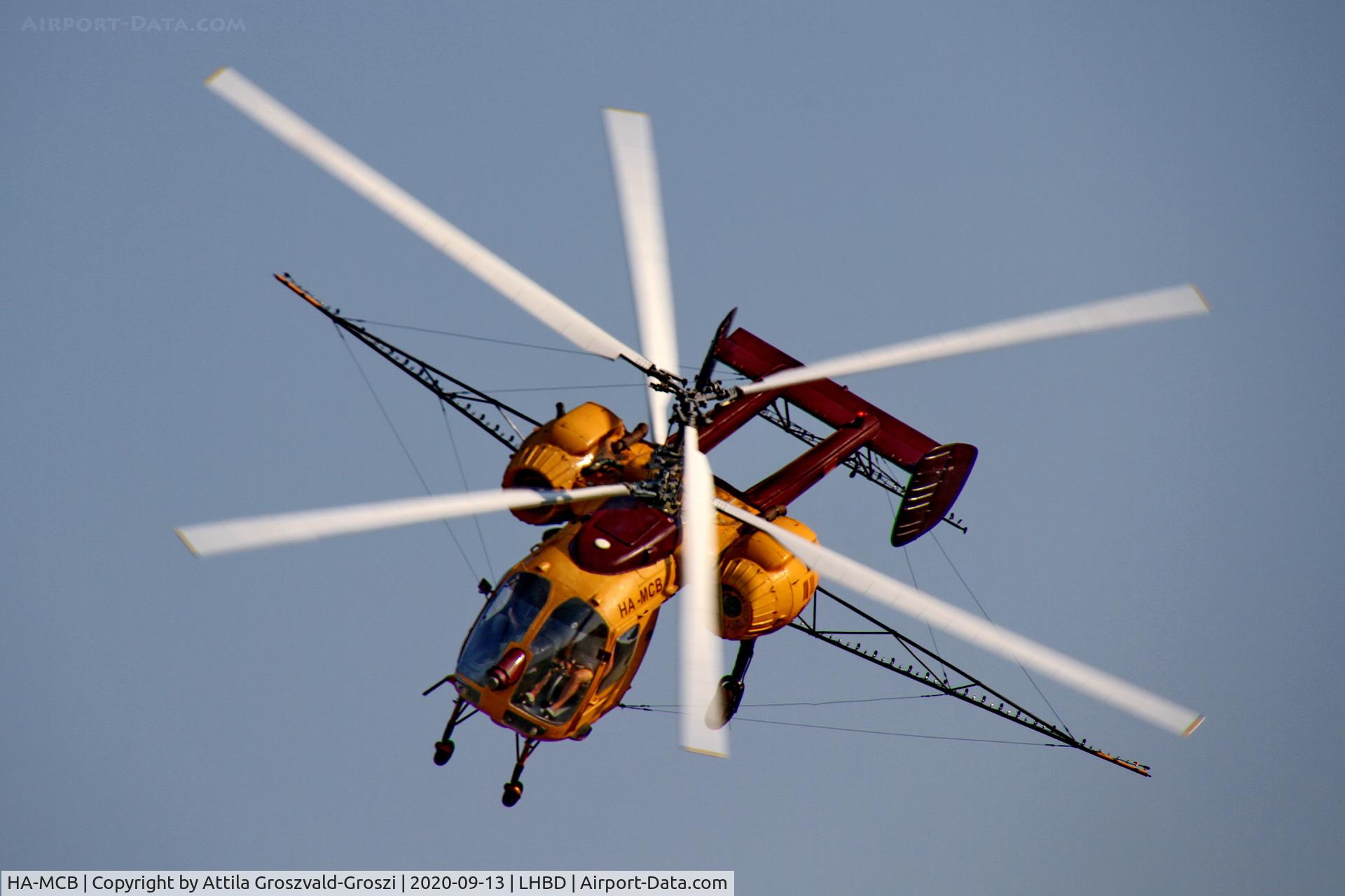 HA-MCB, Kamov Ka-26 Hoodlum C/N 7303410, LHBD - Börgönd Airport, Hungary. 2020 Airshow