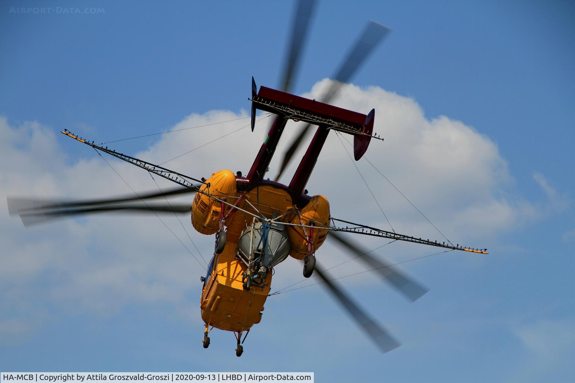 HA-MCB, Kamov Ka-26 Hoodlum C/N 7303410, LHBD - Börgönd Airport, Hungary. 2020 Airshow