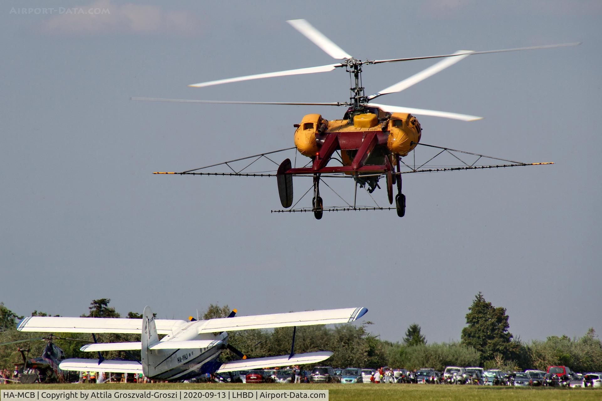 HA-MCB, Kamov Ka-26 Hoodlum C/N 7303410, LHBD - Börgönd Airport, Hungary. 2020 Airshow