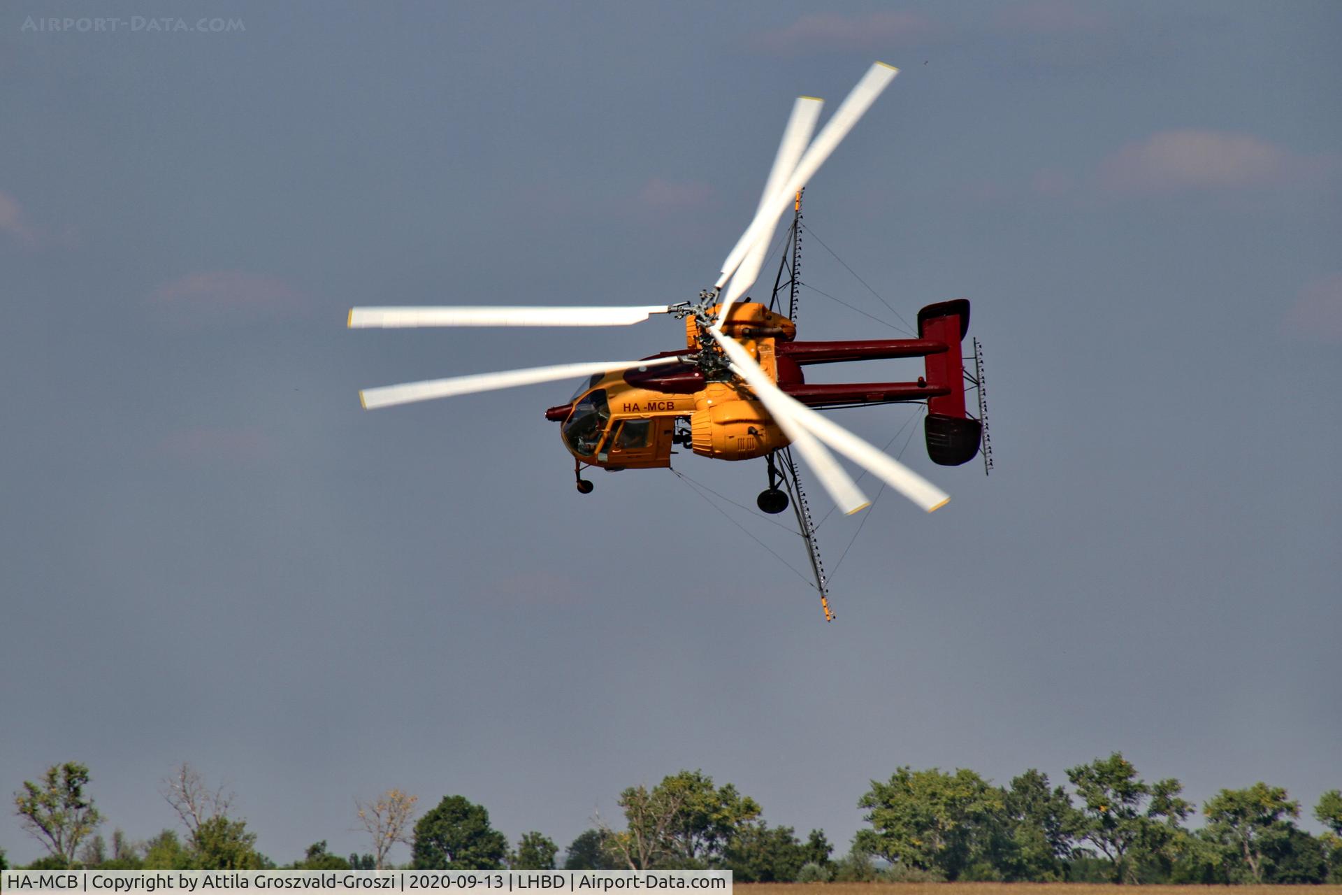 HA-MCB, Kamov Ka-26 Hoodlum C/N 7303410, LHBD - Börgönd Airport, Hungary. 2020 Airshow