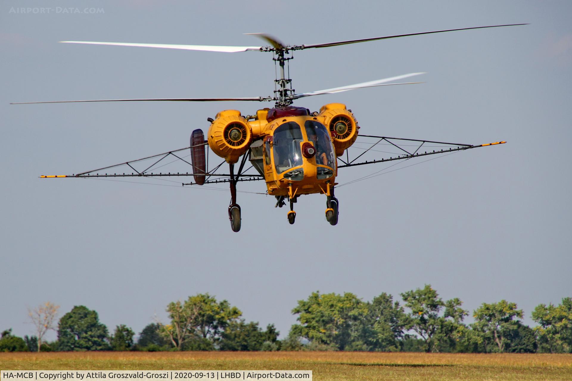 HA-MCB, Kamov Ka-26 Hoodlum C/N 7303410, LHBD - Börgönd Airport, Hungary. 2020 Airshow