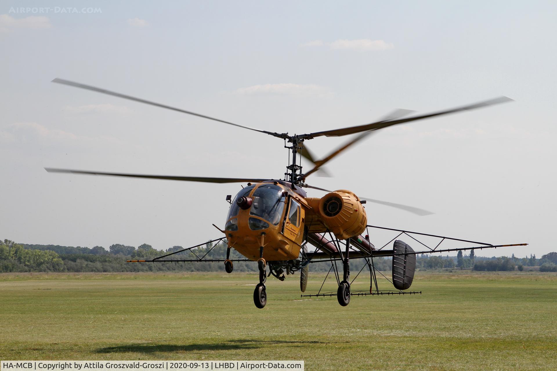 HA-MCB, Kamov Ka-26 Hoodlum C/N 7303410, LHBD - Börgönd Airport, Hungary. 2020 Airshow