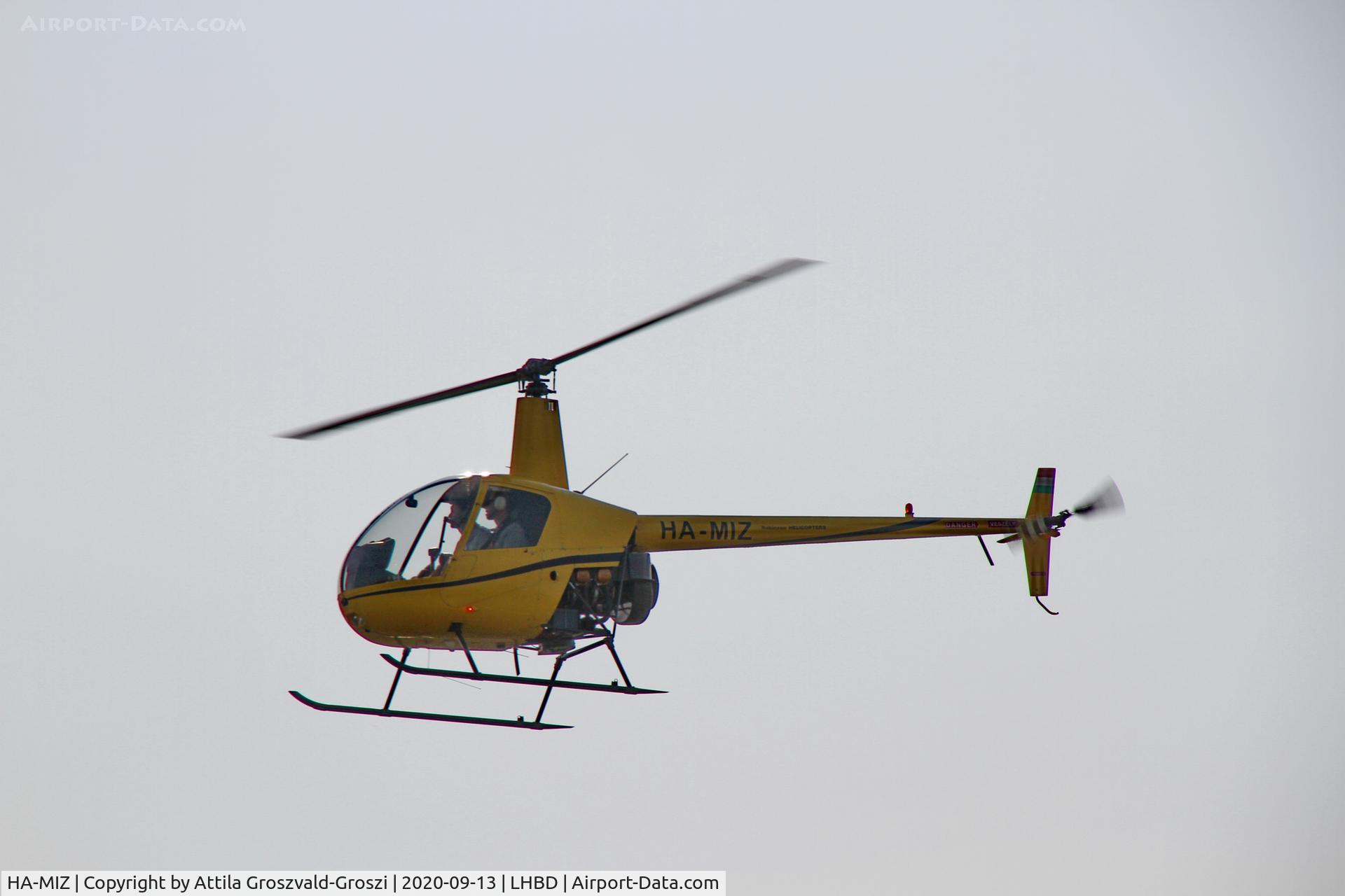 HA-MIZ, 2002 Robinson R22 Beta C/N 3289, LHBD - Börgönd Airport, Hungary. 2020 Airshow