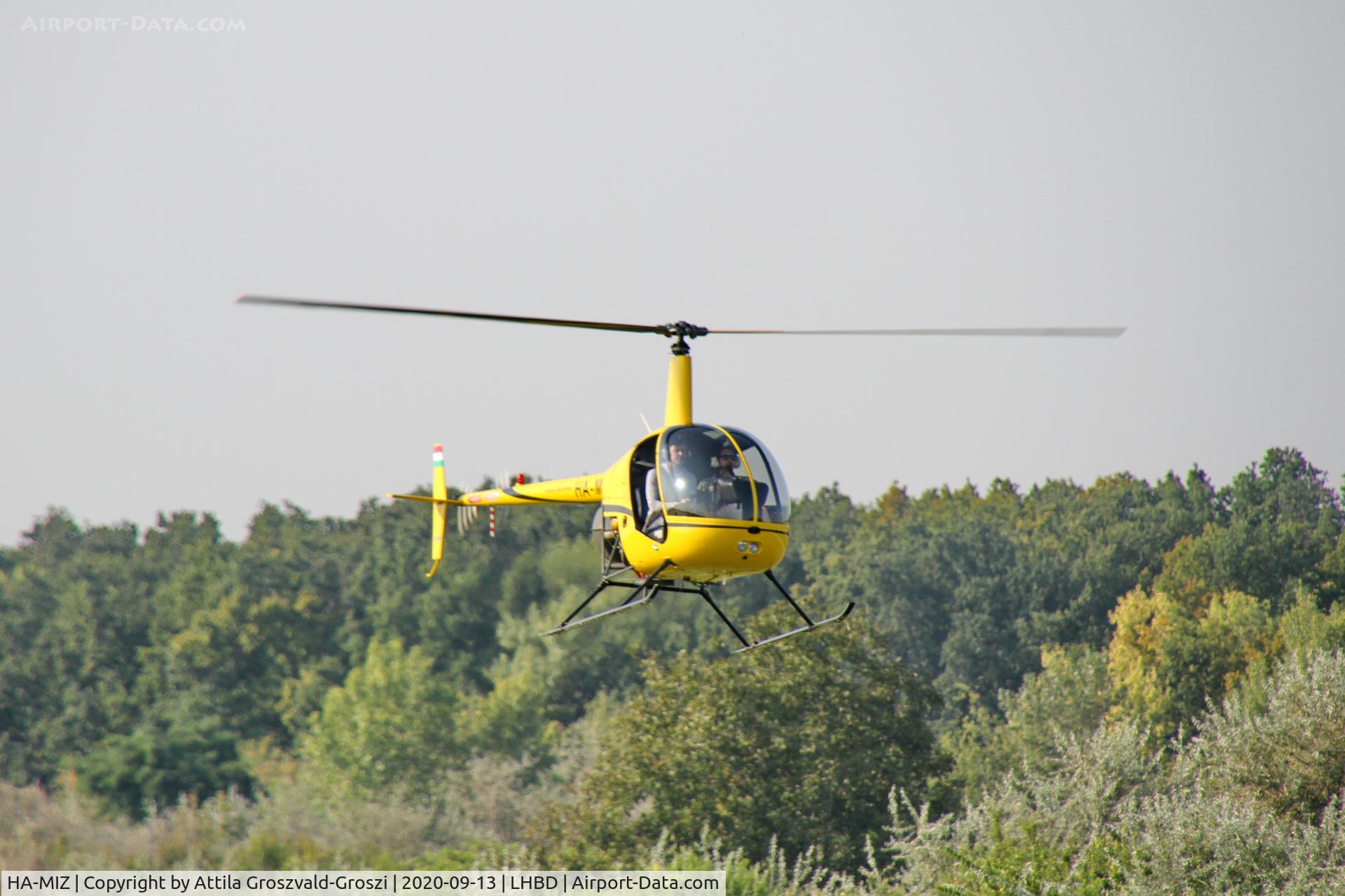 HA-MIZ, 2002 Robinson R22 Beta C/N 3289, LHBD - Börgönd Airport, Hungary. 2020 Airshow