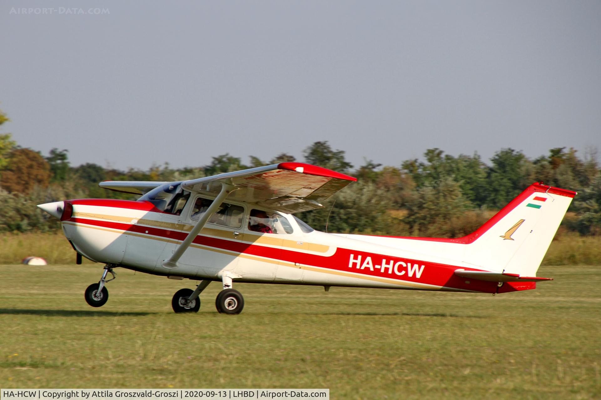 HA-HCW, Reims F172M Skyhawk C/N 1011, LHBD - Börgönd Airport, Hungary. 2020 Airshow