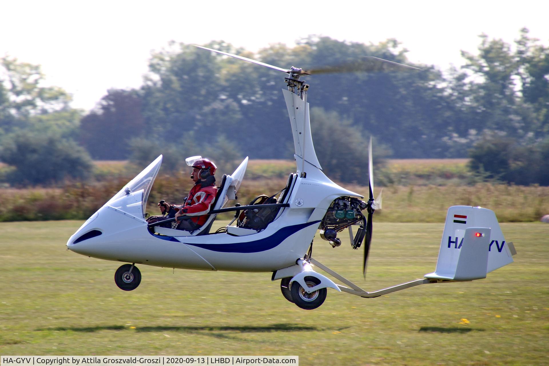HA-GYV, 2020 AutoGyro MTOsport C/N M01891, LHBD - Börgönd Airport, Hungary. 2020 Airshow