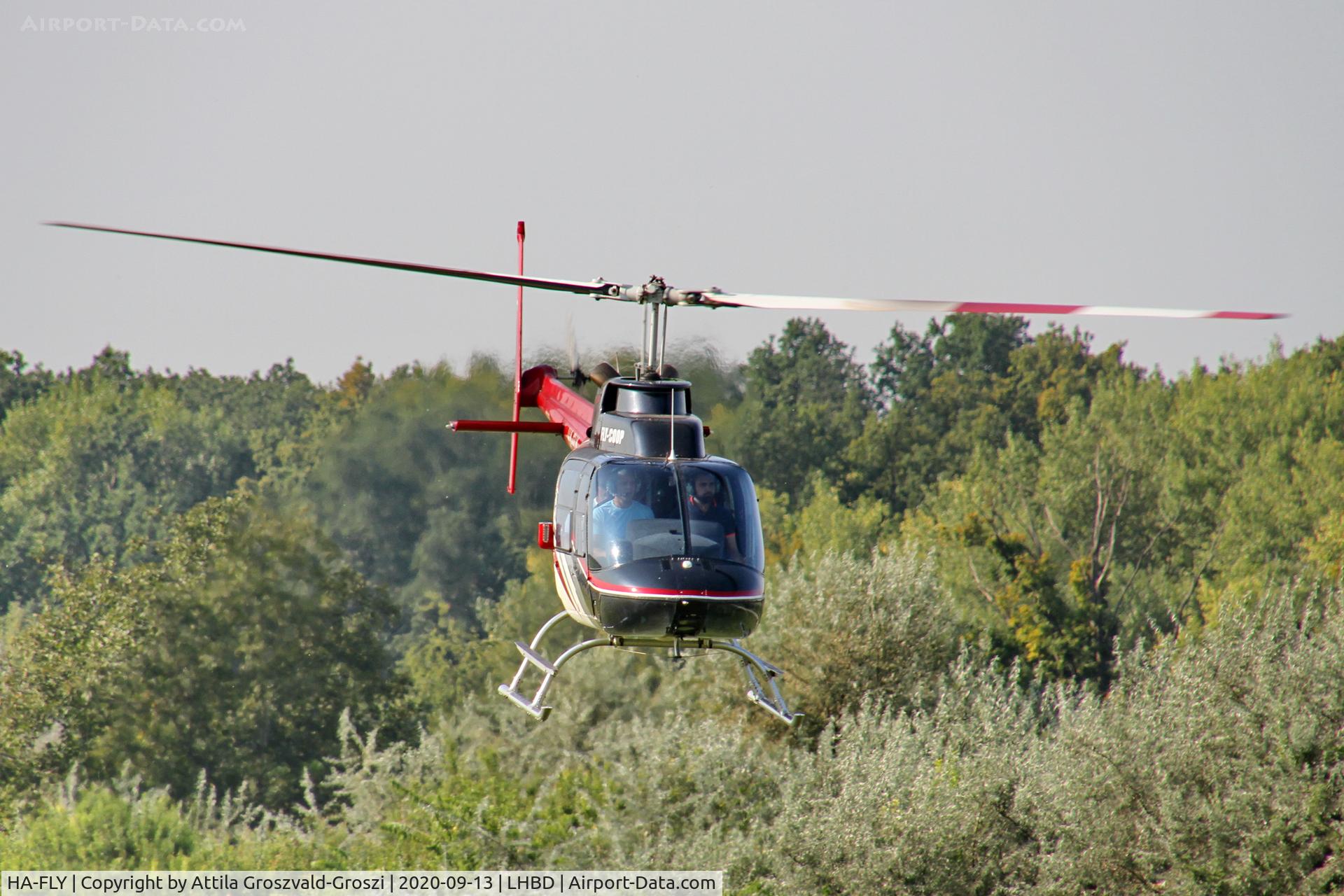HA-FLY, 1969 Bell 206B JetRanger III C/N 488, LHBD - Börgönd Airport, Hungary. 2020 Airshow