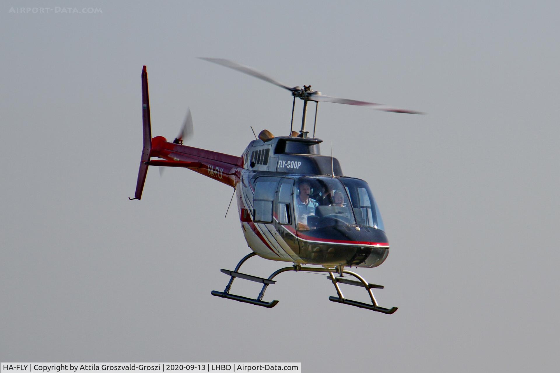 HA-FLY, 1969 Bell 206B JetRanger III C/N 488, LHBD - Börgönd Airport, Hungary. 2020 Airshow