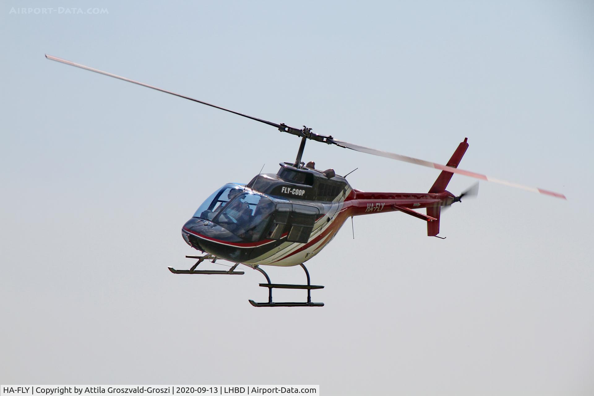 HA-FLY, 1969 Bell 206B JetRanger III C/N 488, LHBD - Börgönd Airport, Hungary. 2020 Airshow
