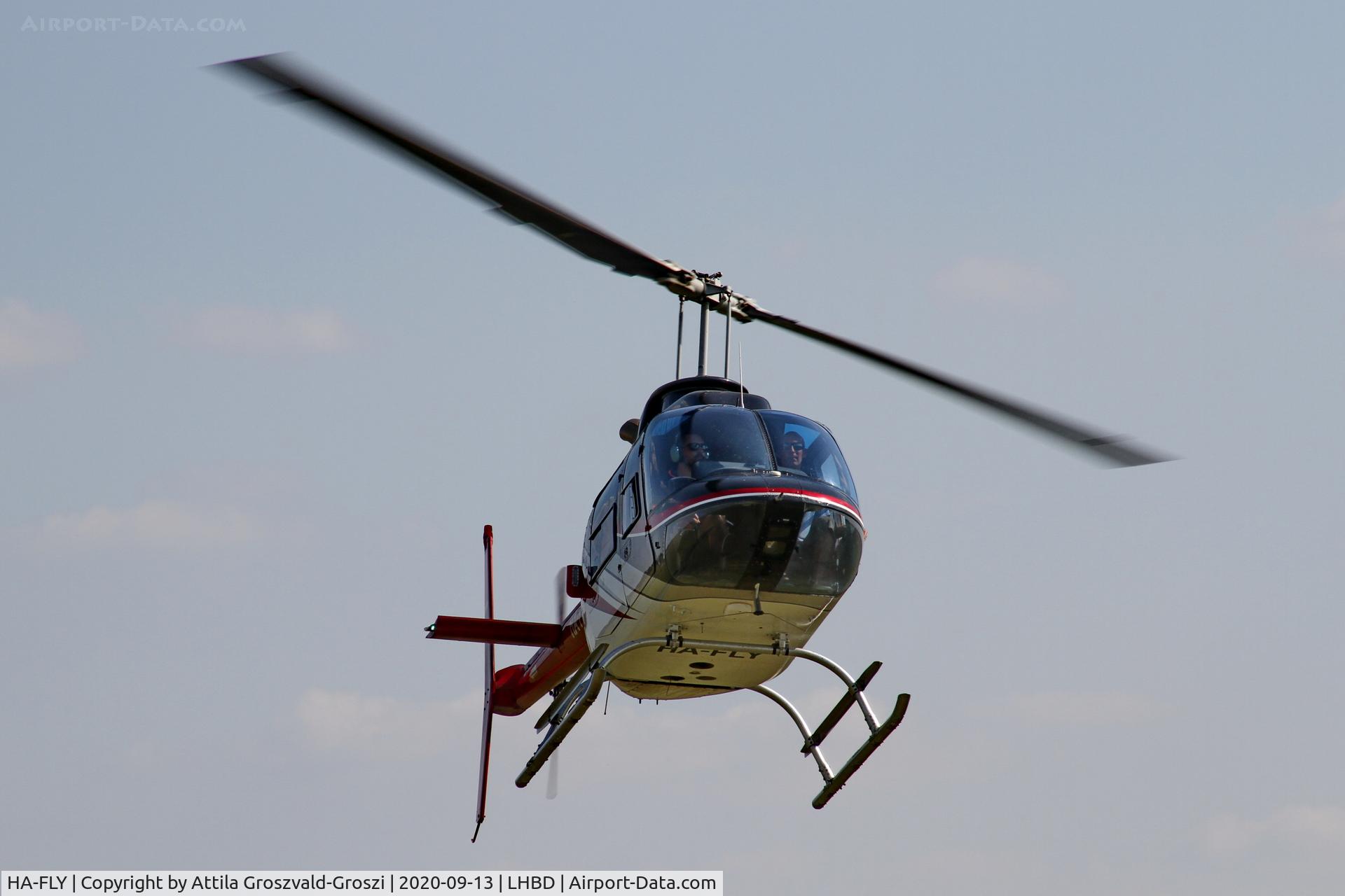 HA-FLY, 1969 Bell 206B JetRanger III C/N 488, LHBD - Börgönd Airport, Hungary. 2020 Airshow