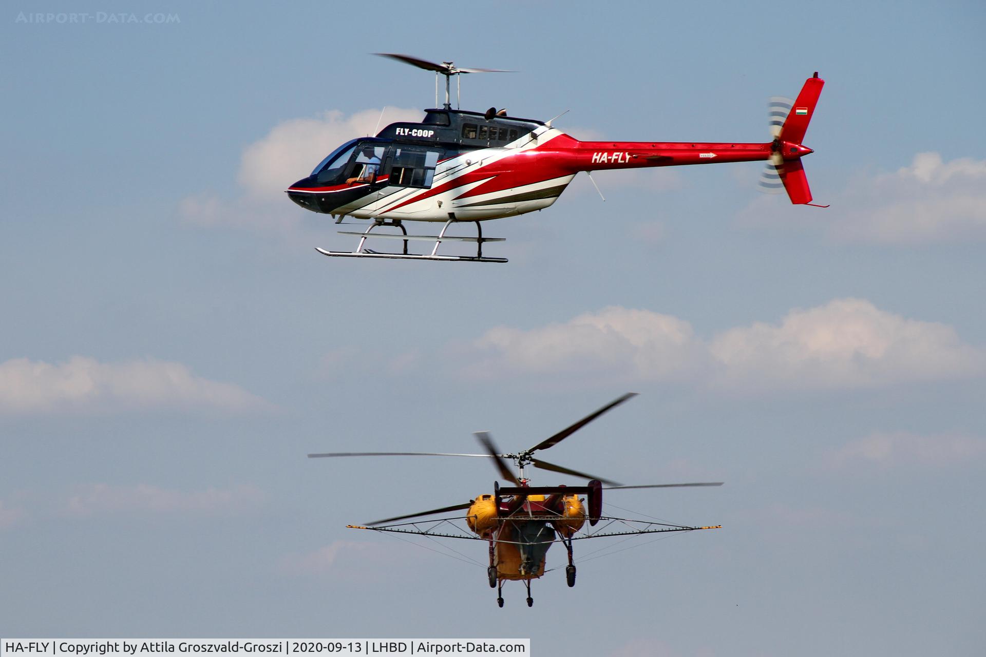 HA-FLY, 1969 Bell 206B JetRanger III C/N 488, LHBD - Börgönd Airport, Hungary. 2020 Airshow