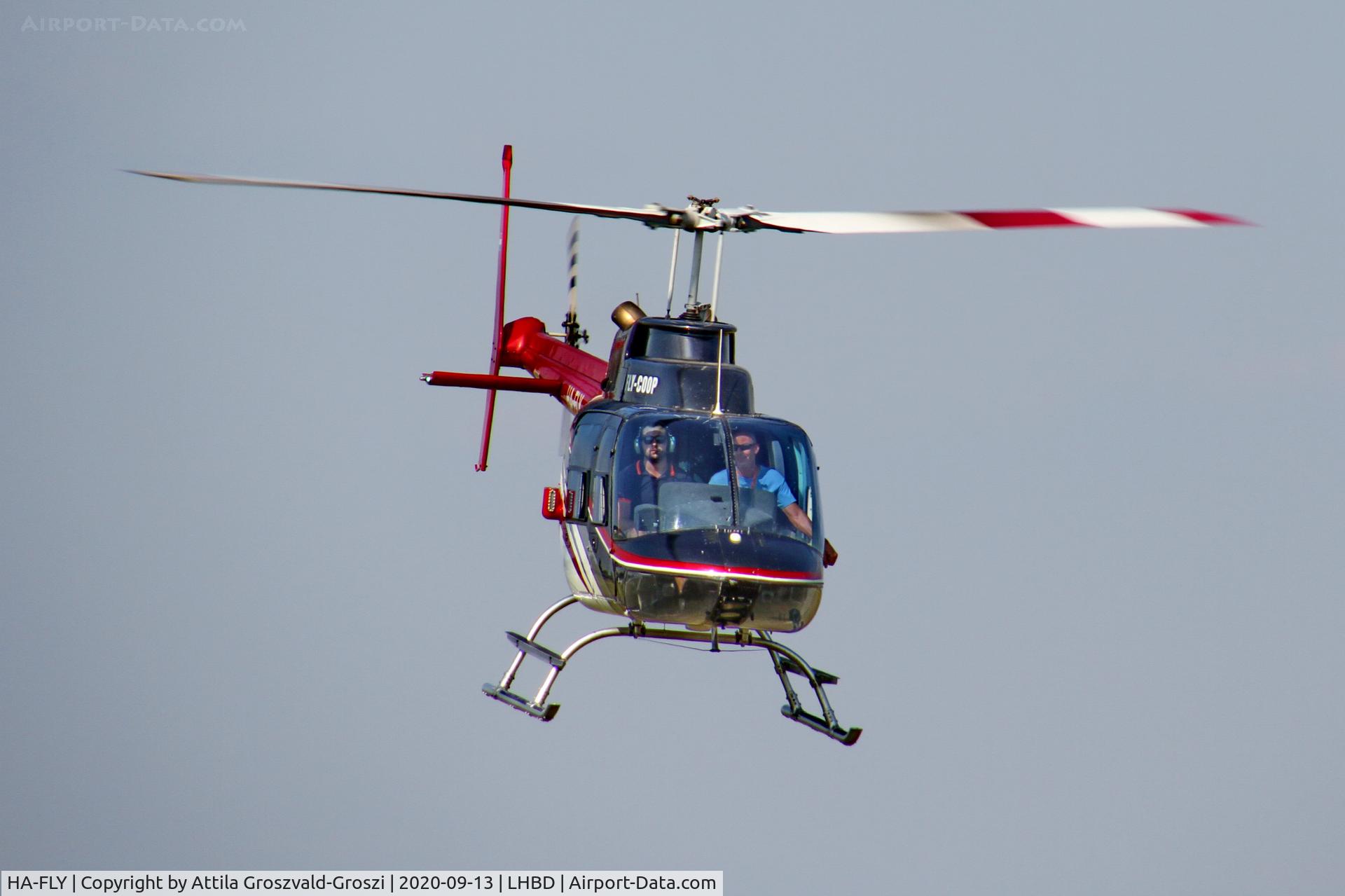 HA-FLY, 1969 Bell 206B JetRanger III C/N 488, LHBD - Börgönd Airport, Hungary. 2020 Airshow