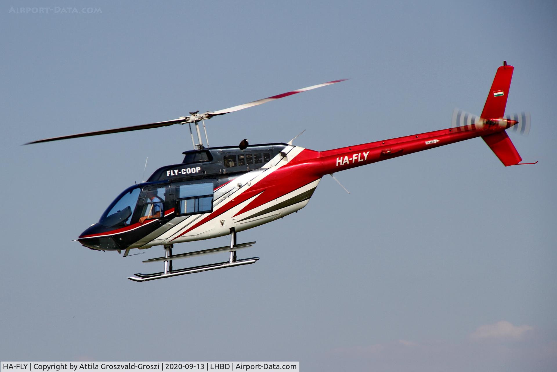 HA-FLY, 1969 Bell 206B JetRanger III C/N 488, LHBD - Börgönd Airport, Hungary. 2020 Airshow