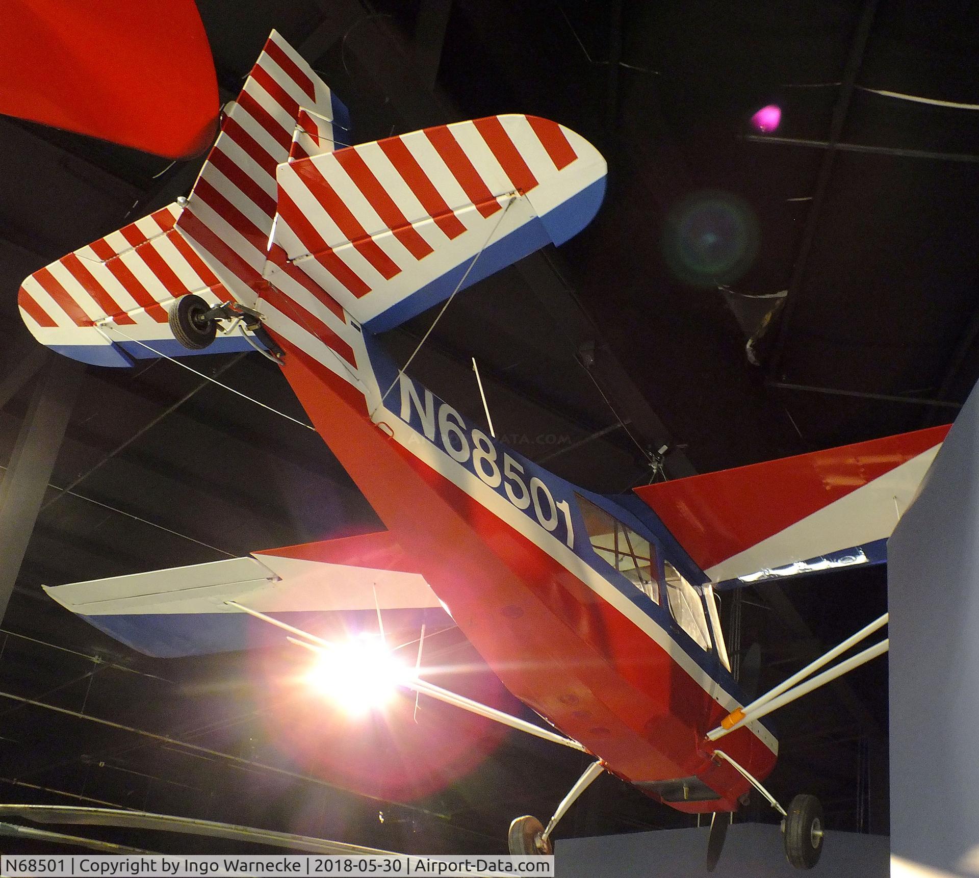 N68501, 1972 Bellanca 8KCAB Decathlon C/N 40-72, Bellanca 8KCAB Decathlon at the Southern Museum of Flight, Birmingham AL