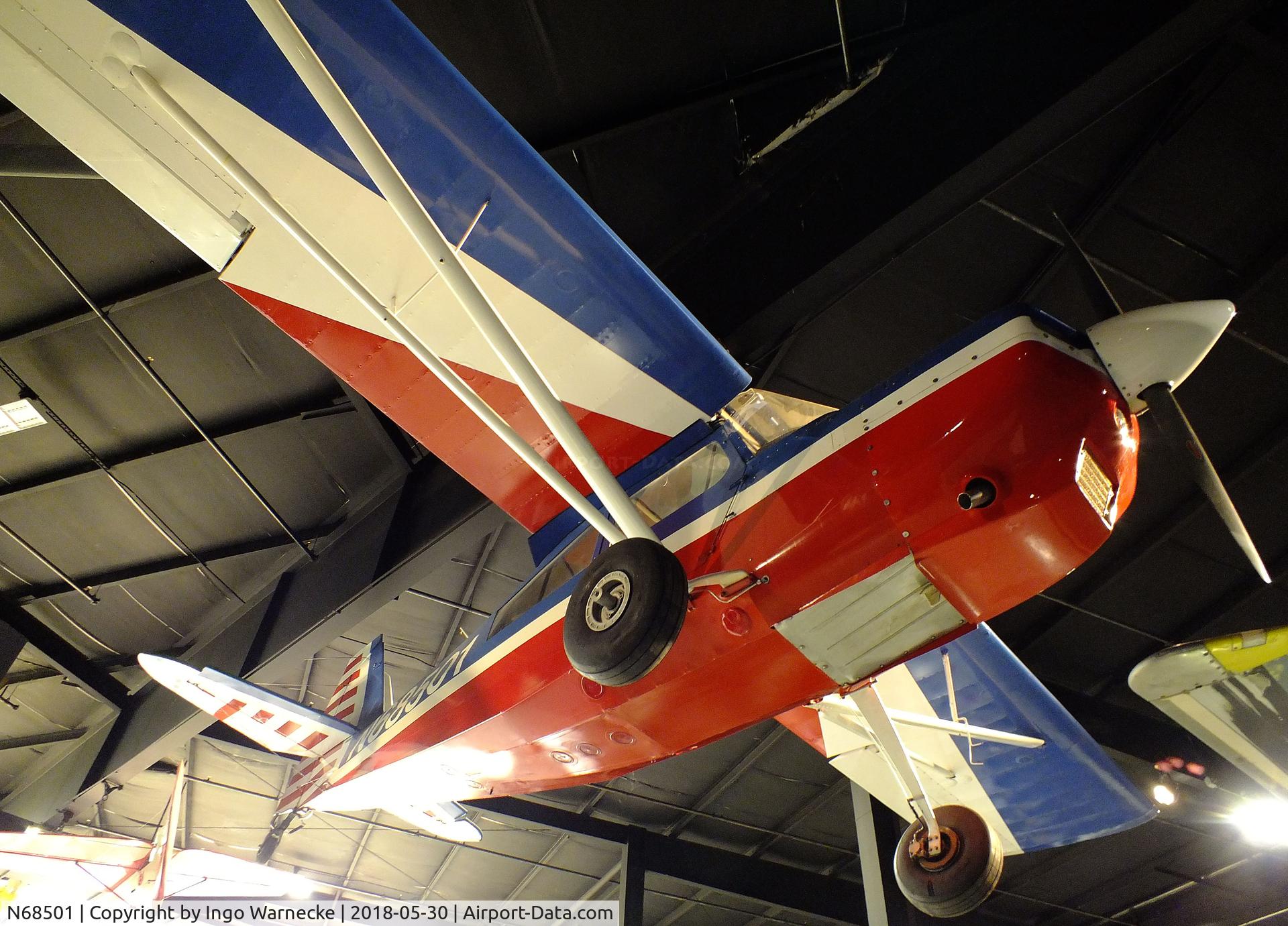 N68501, 1972 Bellanca 8KCAB Decathlon C/N 40-72, Bellanca 8KCAB Decathlon at the Southern Museum of Flight, Birmingham AL