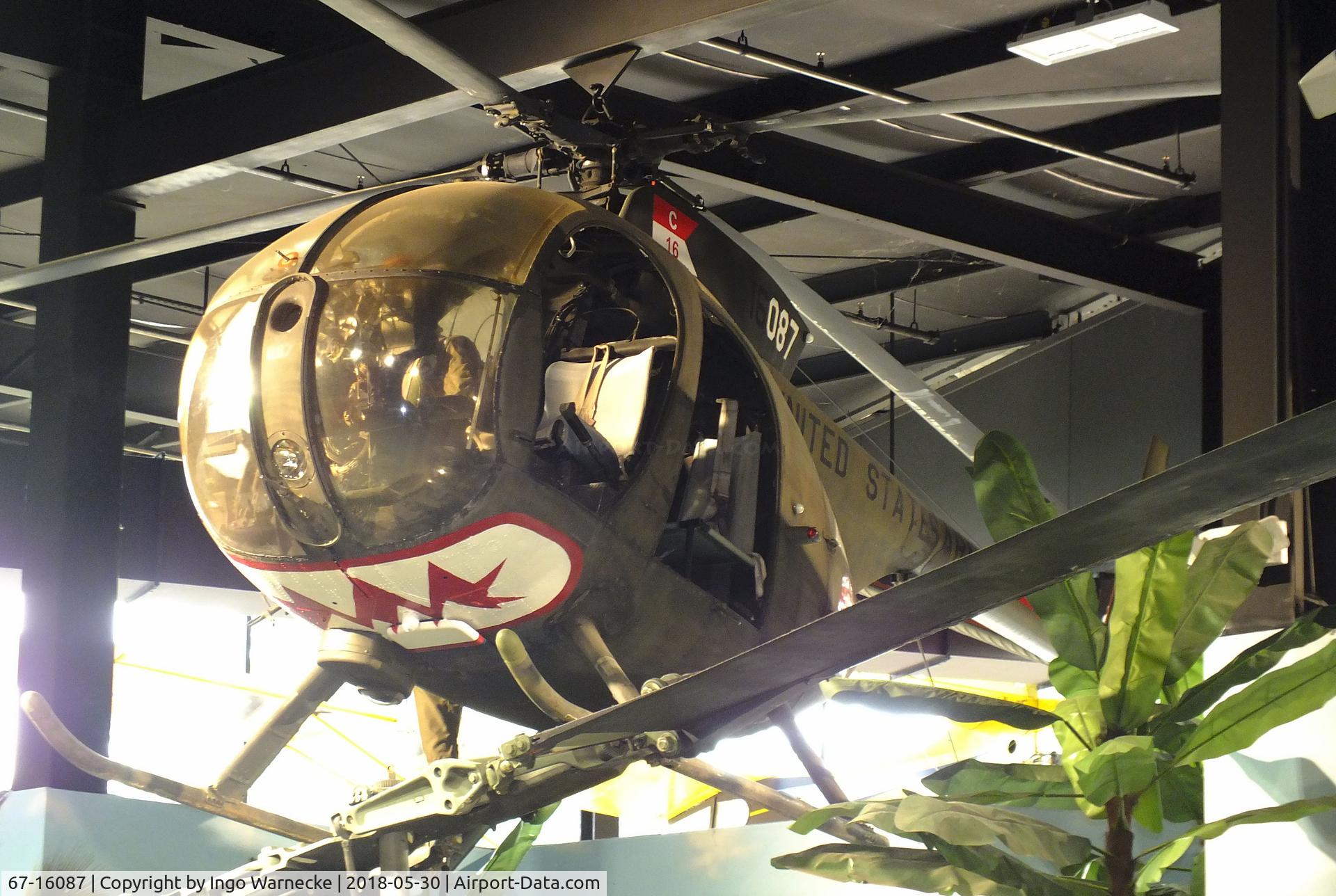67-16087, 1967 Hughes OH-6A Cayuse C/N 0472, Hughes OH-6A Cayuse at the Southern Museum of Flight, Birmingham AL