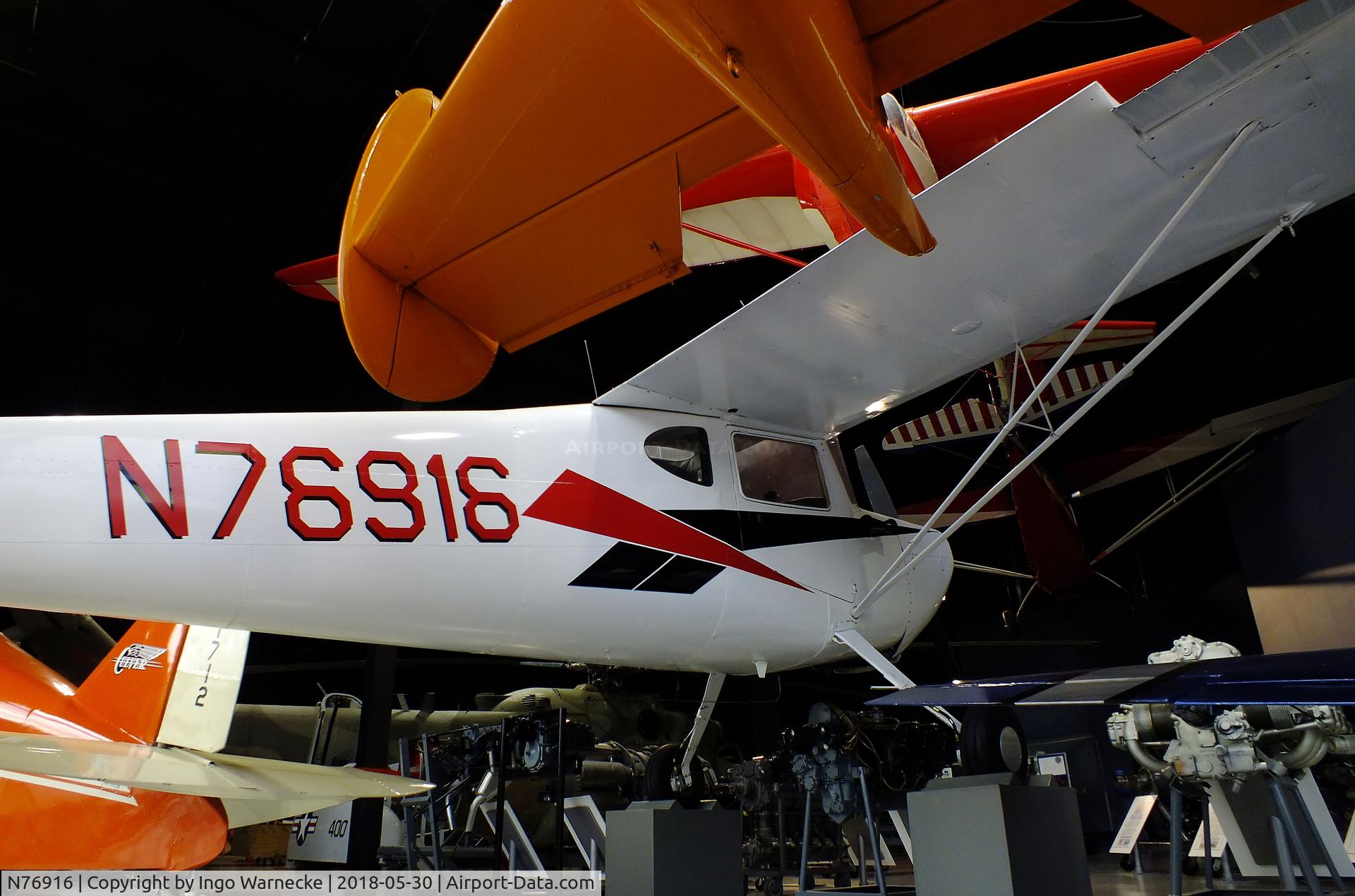 N76916, 1946 Cessna 120 C/N 11358, Cessna 120 at the Southern Museum of Flight, Birmingham AL