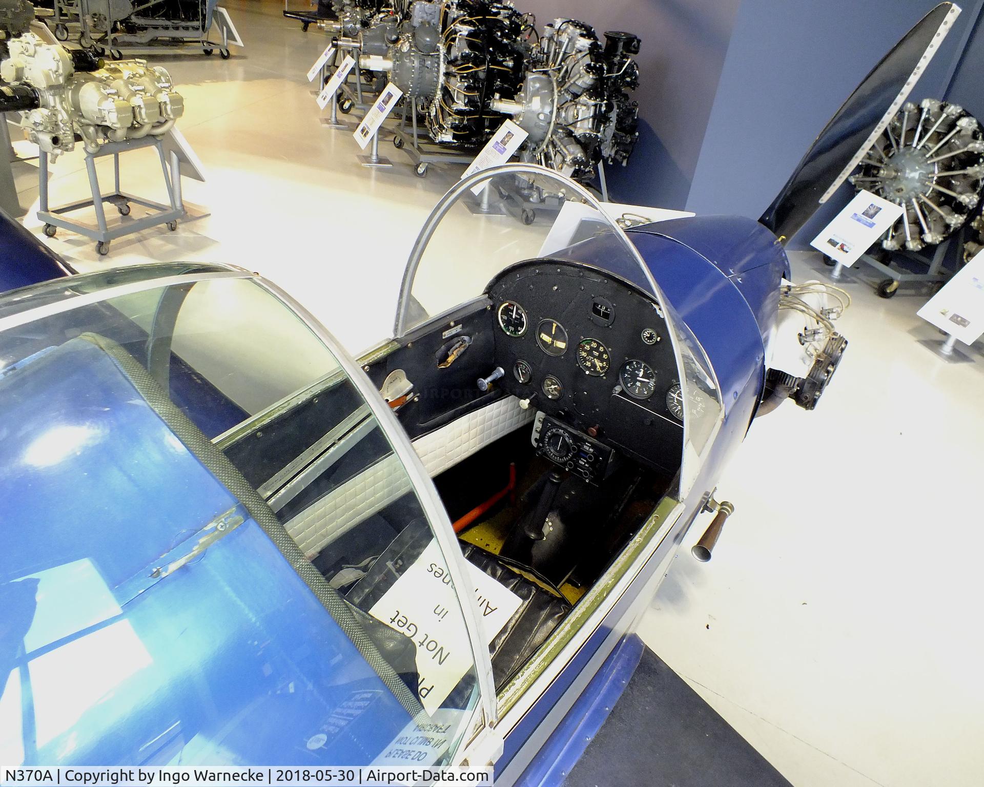 N370A, 1949 Mooney M-18L C/N 31, Mooney M.18L Mite at the Southern Museum of Flight, Birmingham AL  #c