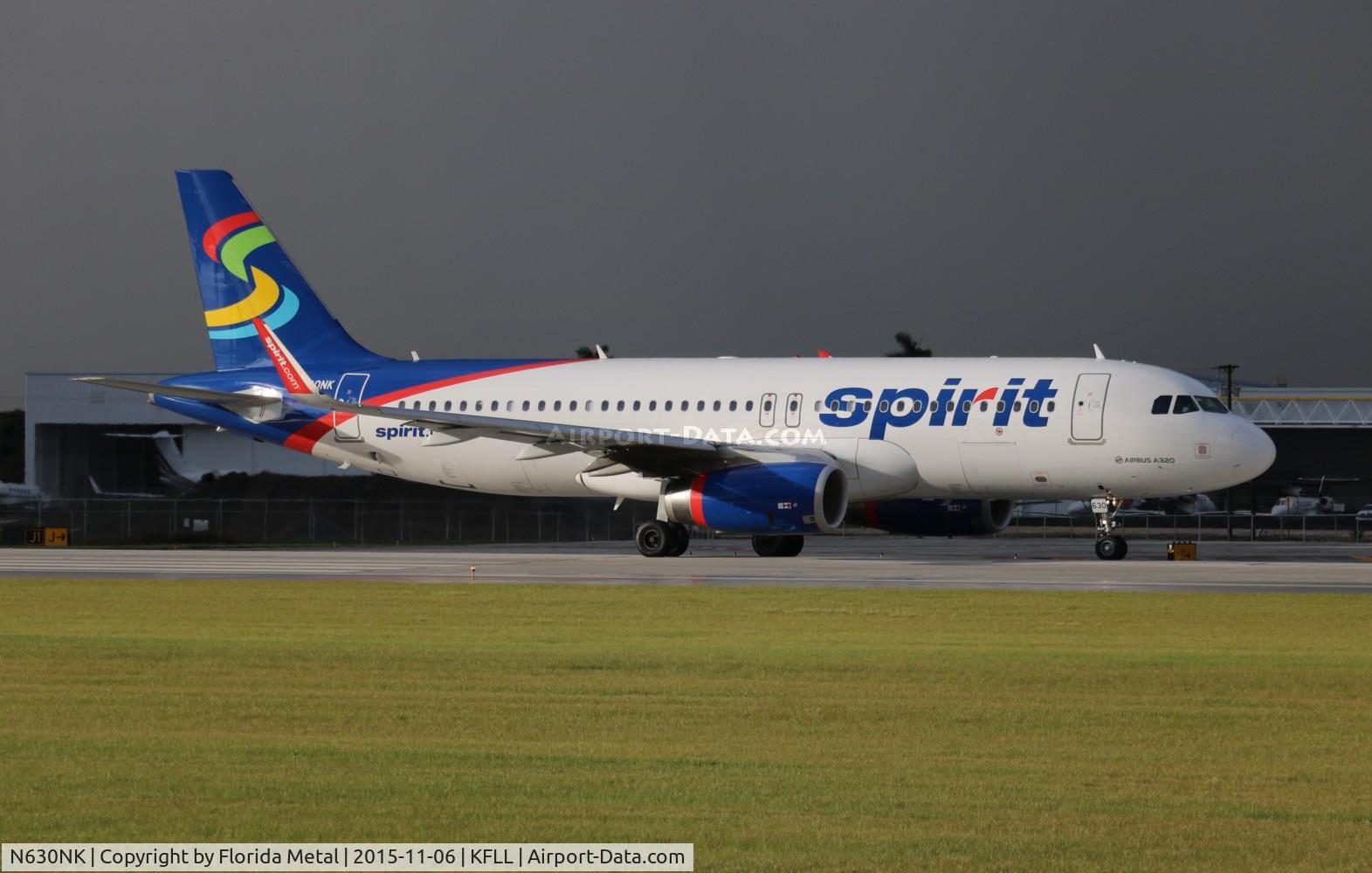 N630NK, 2014 Airbus A320-232 C/N 6304, FLL 2015
