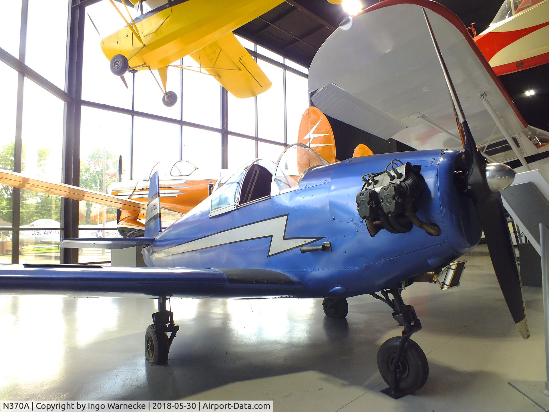 N370A, 1949 Mooney M-18L C/N 31, Mooney M.18L Mite at the Southern Museum of Flight, Birmingham AL