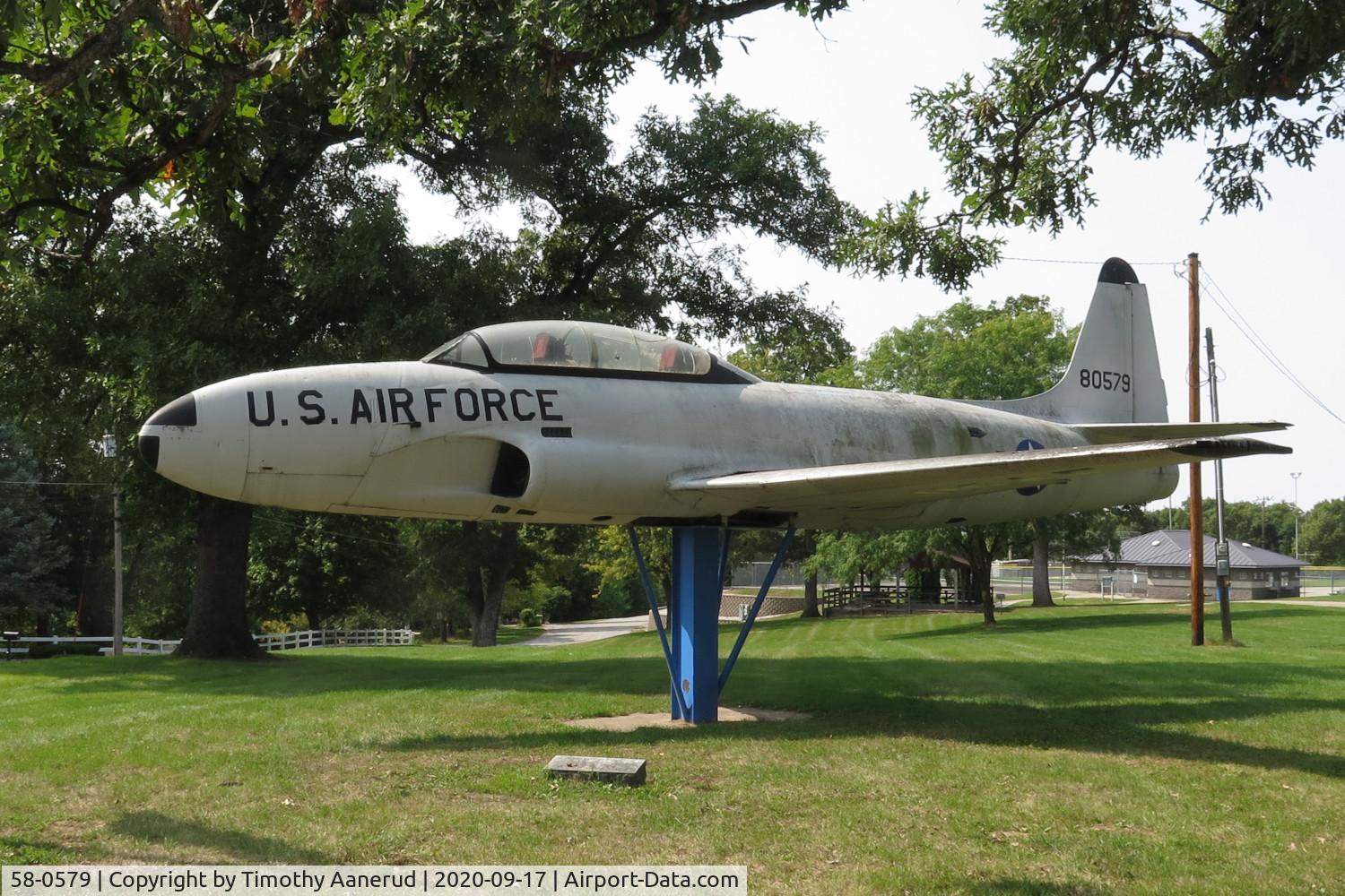 58-0579, 1958 Lockheed T-33A-5-LO Shooting Star C/N 580-1628, 1958 Lockheed T-33A-5-LO Shooting Star, c/n: 580-1628