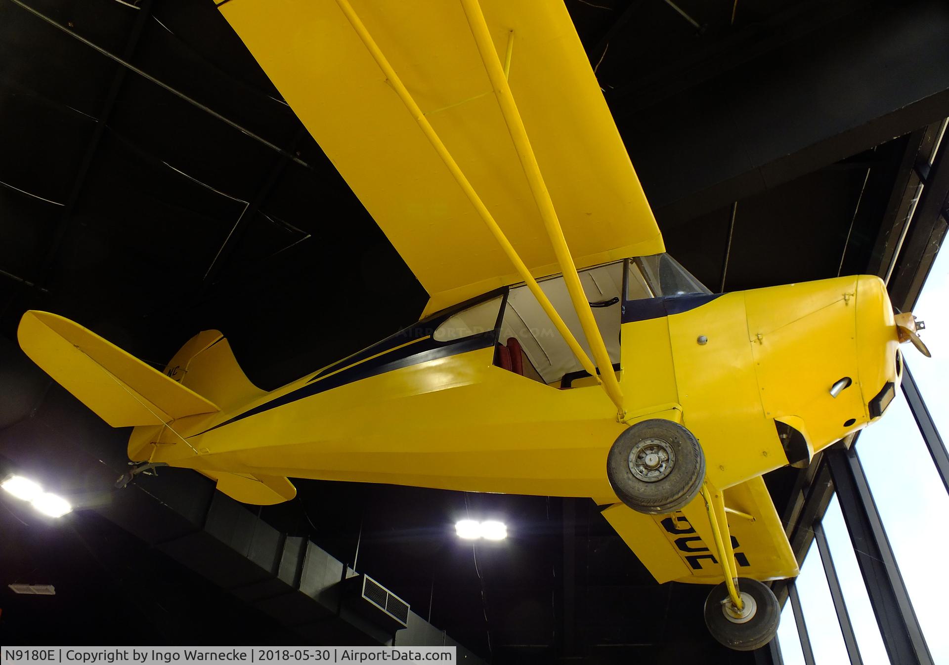 N9180E, 1946 Aeronca 11AC Chief C/N 11AC-813, Aeronca 11AC Chief at the Southern Museum of Flight, Birmingham AL