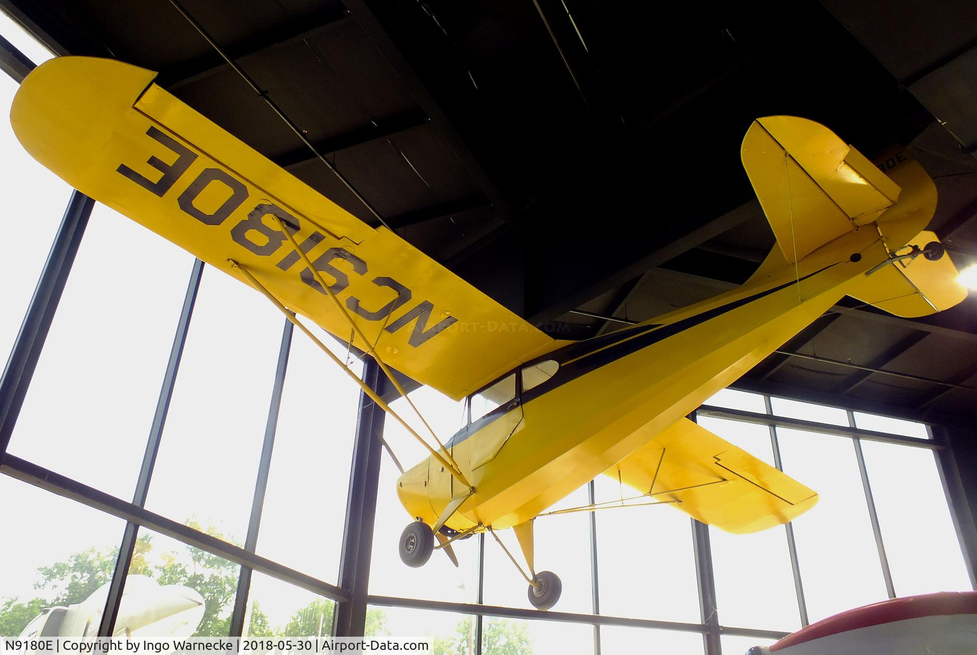 N9180E, 1946 Aeronca 11AC Chief C/N 11AC-813, Aeronca 11AC Chief at the Southern Museum of Flight, Birmingham AL