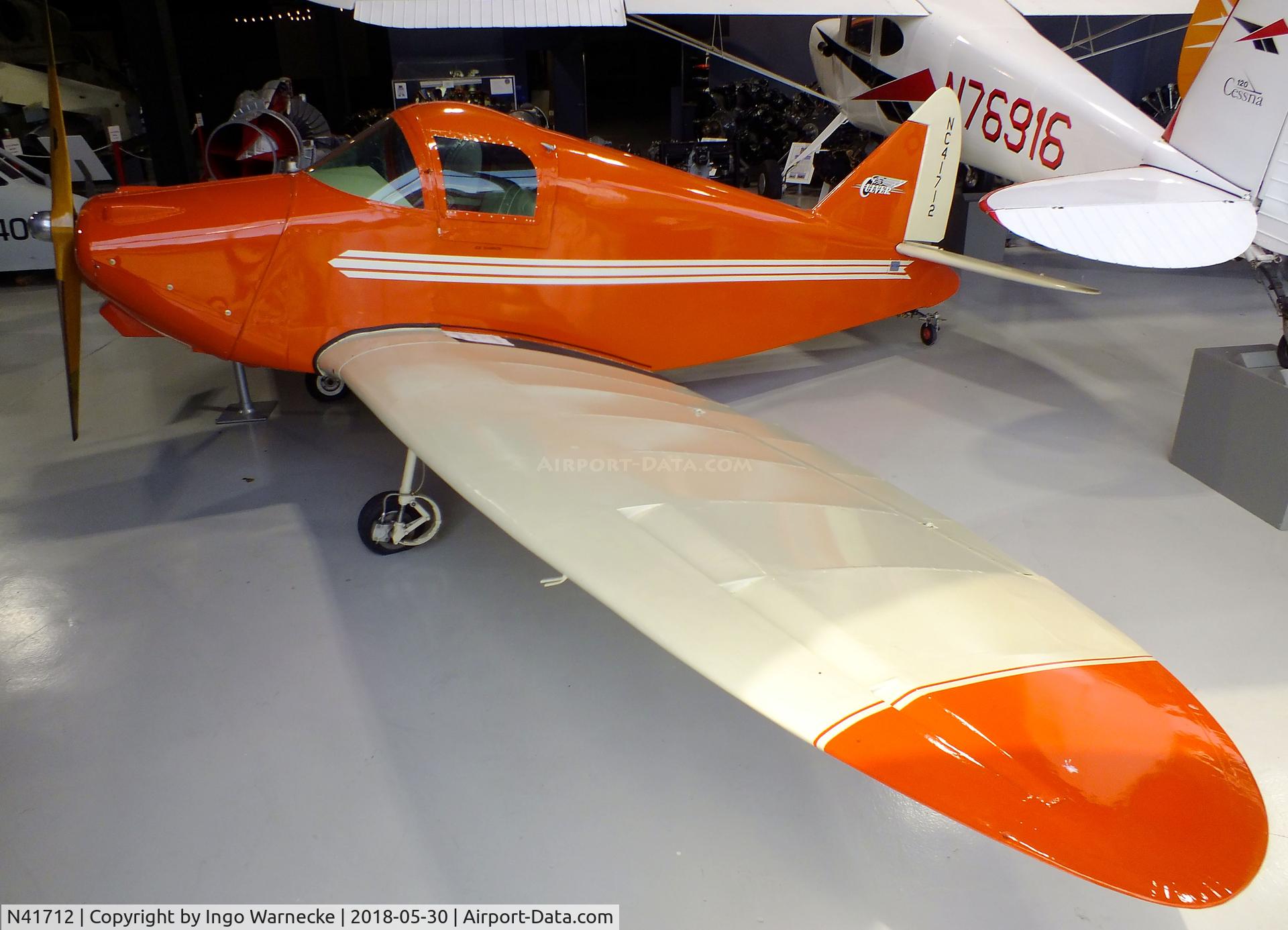 N41712, Culver LCA C/N 419, Culver Cadet LCA at the Southern Museum of Flight, Birmingham AL