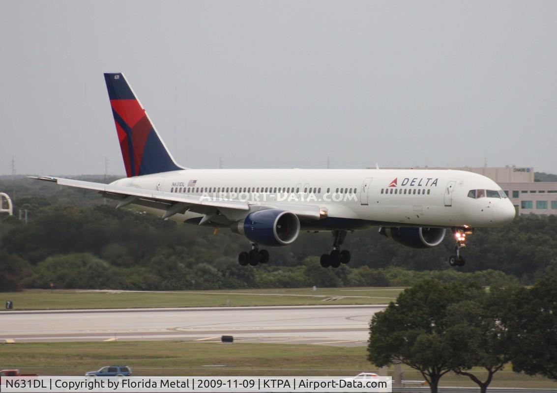 N631DL, 1987 Boeing 757-232 C/N 23612, TPA 2009