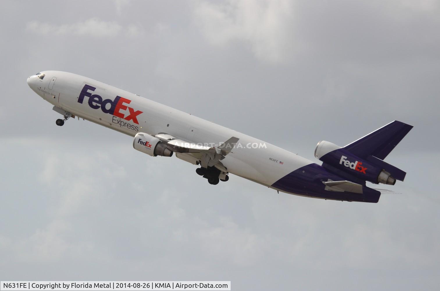 N631FE, 1991 McDonnell Douglas MD-11F C/N 48454, MIA 2014