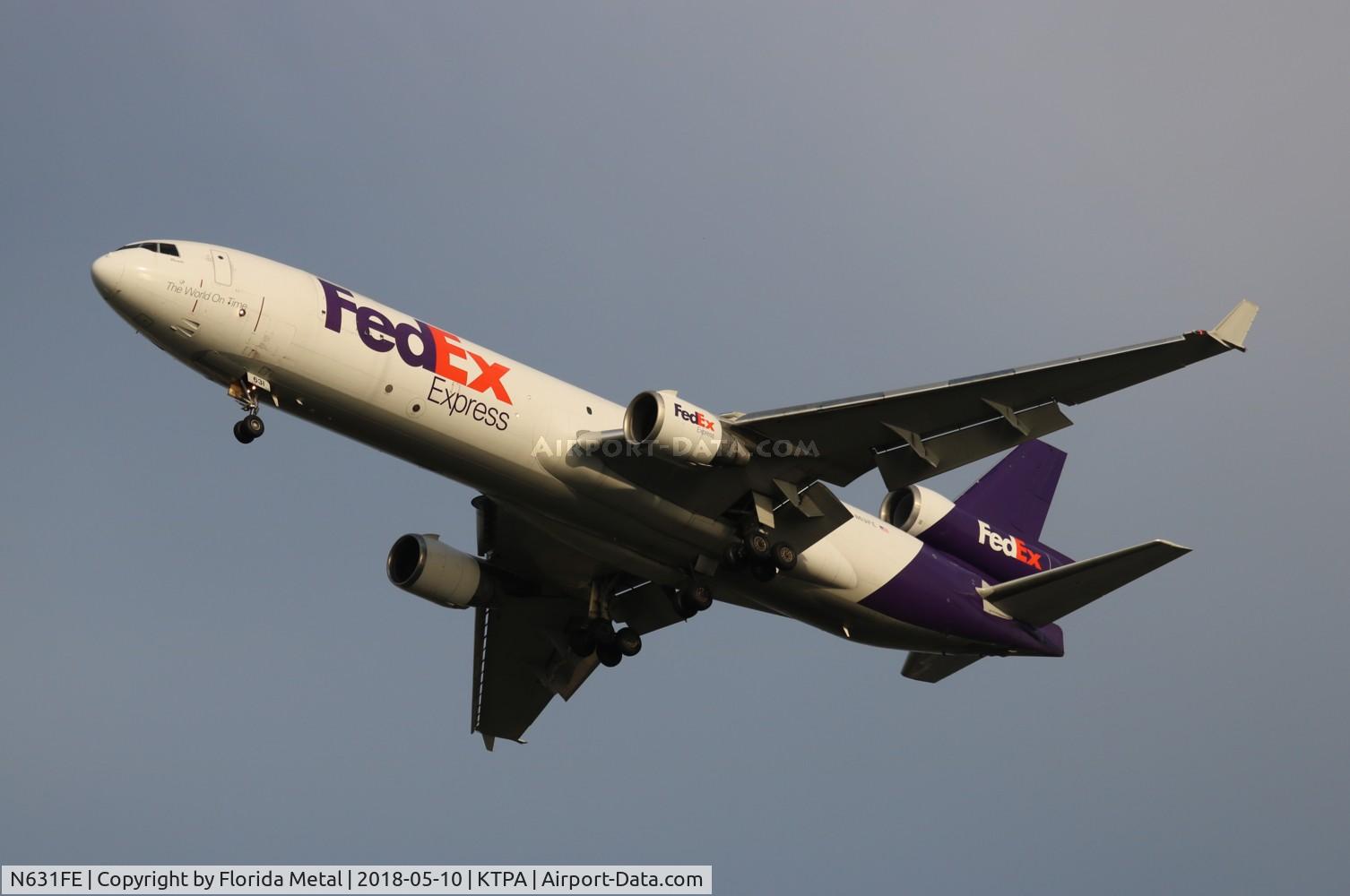 N631FE, 1991 McDonnell Douglas MD-11F C/N 48454, TPA 2018