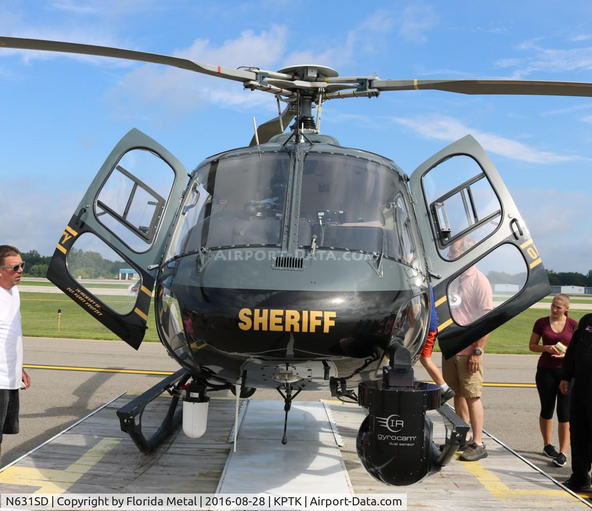 N631SD, 2001 Eurocopter AS-350B-2 Ecureuil Ecureuil C/N 3389, PTK 2016