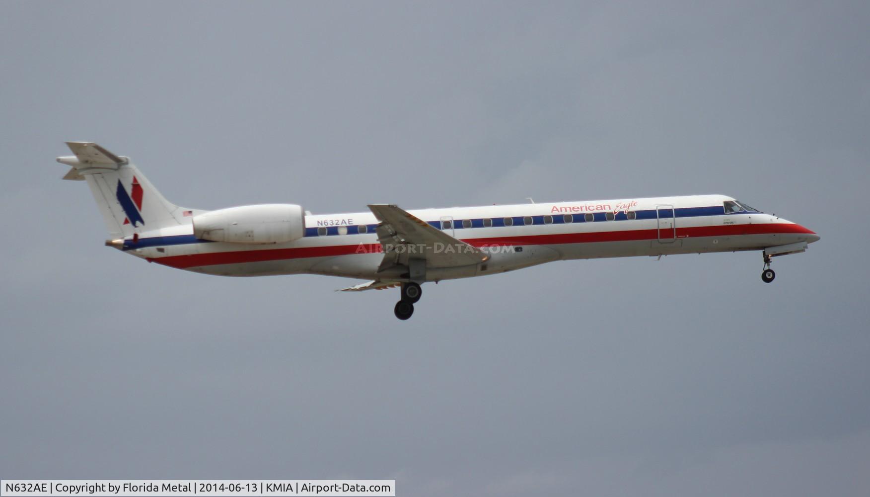 N632AE, 1999 Embraer ERJ-145LR (EMB-145LR) C/N 145143, MIA 2014