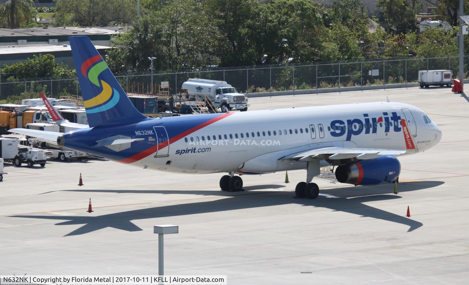 N632NK, 2014 Airbus A320-232 C/N 6331, FLL 2017