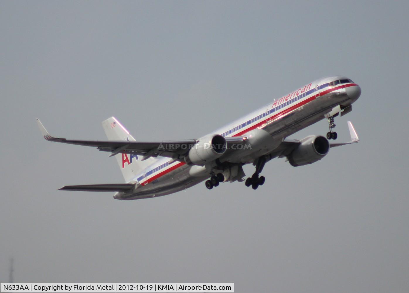 N633AA, 1990 Boeing 757-223 C/N 24591, MIA 2012