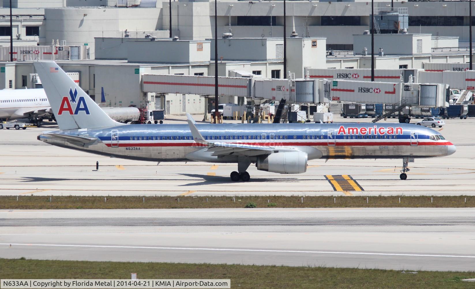 N633AA, 1990 Boeing 757-223 C/N 24591, MIA 2014