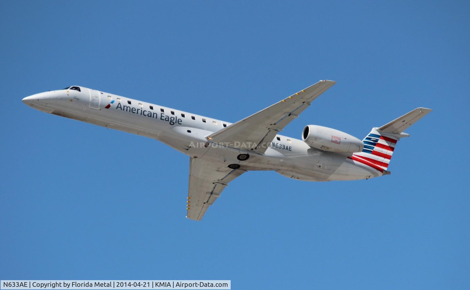 N633AE, 1999 Embraer ERJ-145LR (EMB-145LR) C/N 145148, MIA 2014
