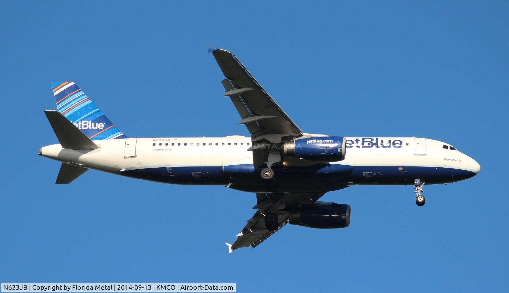 N633JB, 2006 Airbus A320-232 C/N 2671, MCO 2014