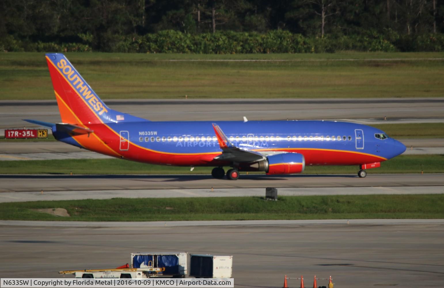 N633SW, 1996 Boeing 737-3H4 C/N 27936, MCO 2016