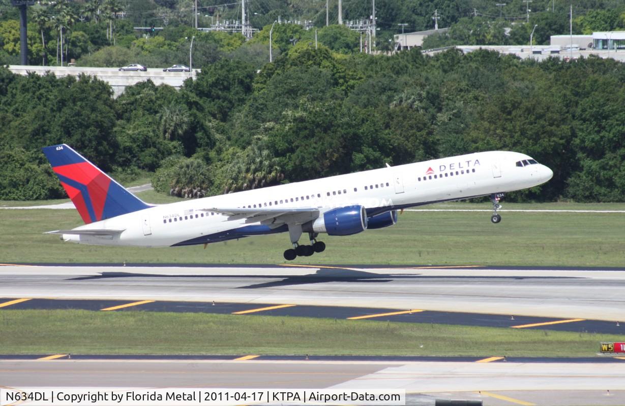 N634DL, 1988 Boeing 757-232 C/N 23615, TPA 2011