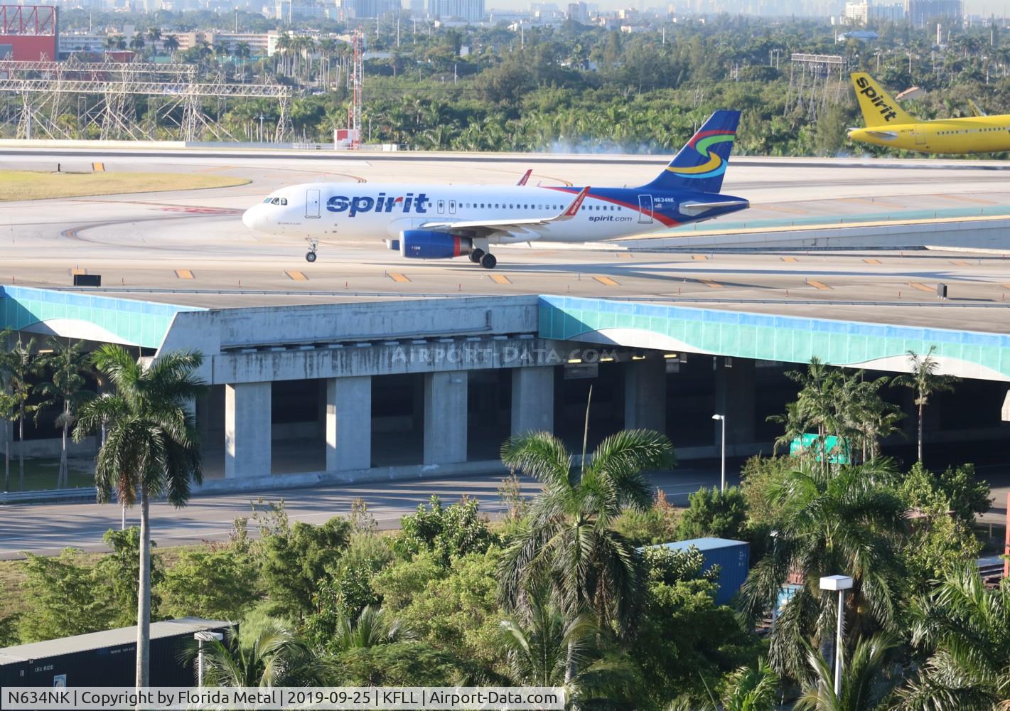 N634NK, 2014 Airbus A320-232 C/N 6370, FLL 2019